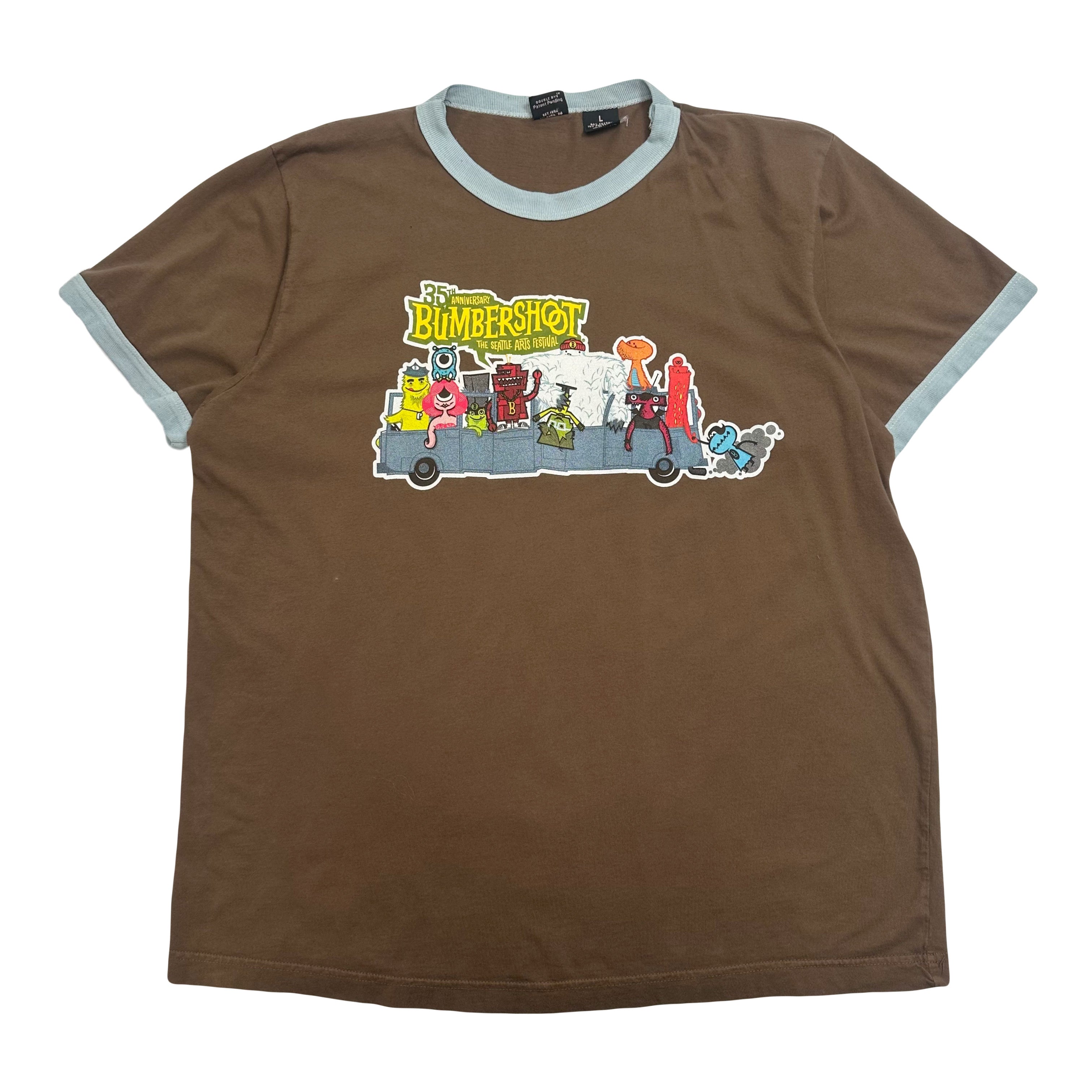 2005 Bumbershoot Music Festival Ringer Tee L