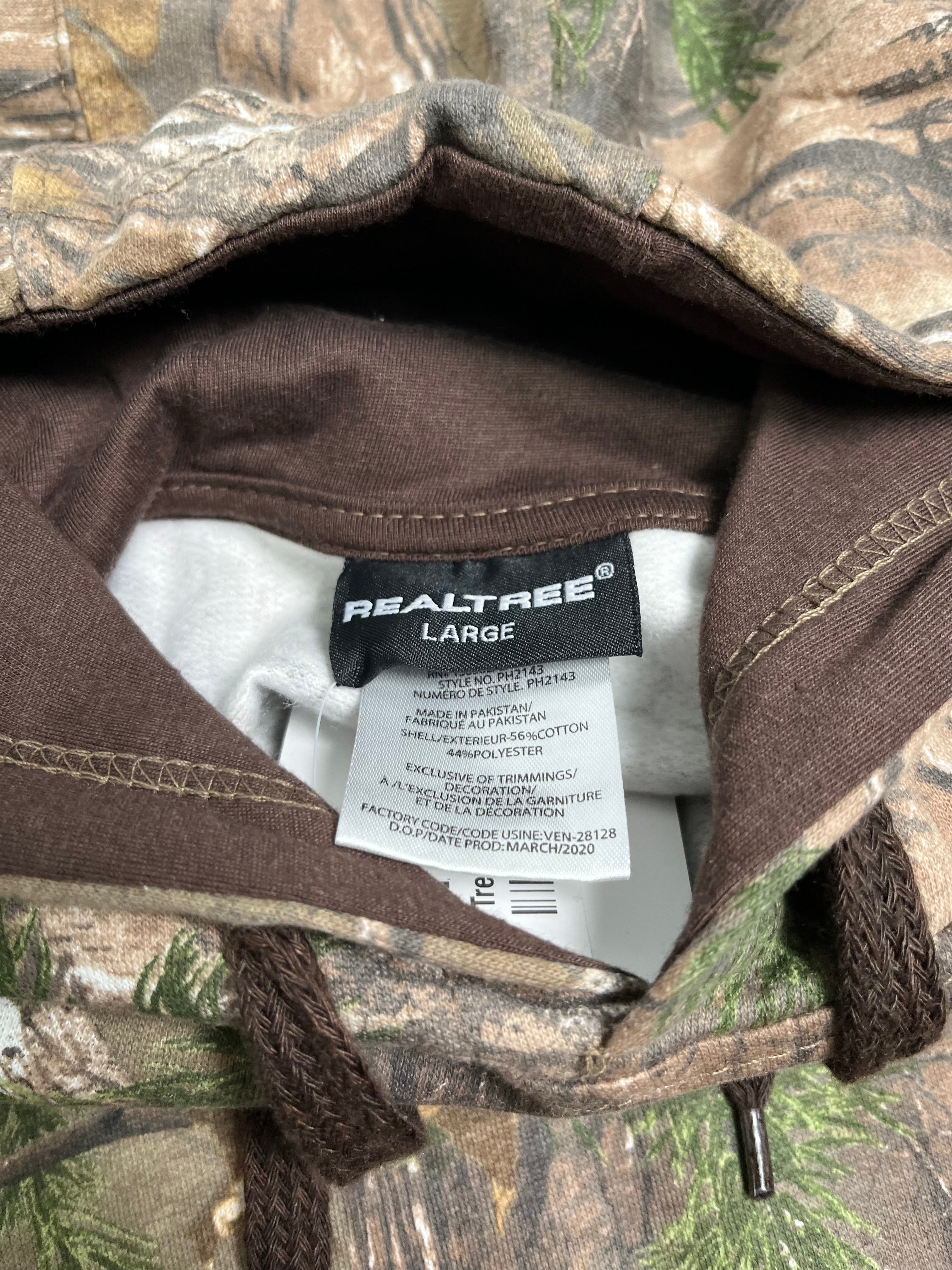 BNWT Realtree Logo Camouflage Hoodie XL