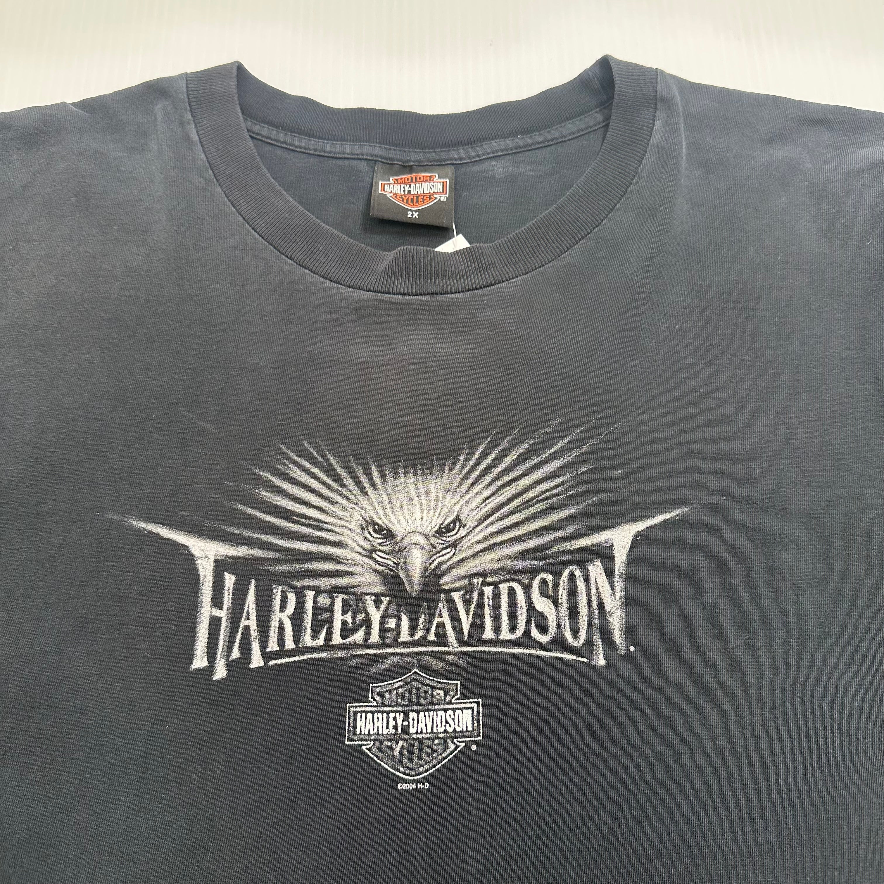 2004 Harley Davidson Medicine Hat Eagle Tee XXL