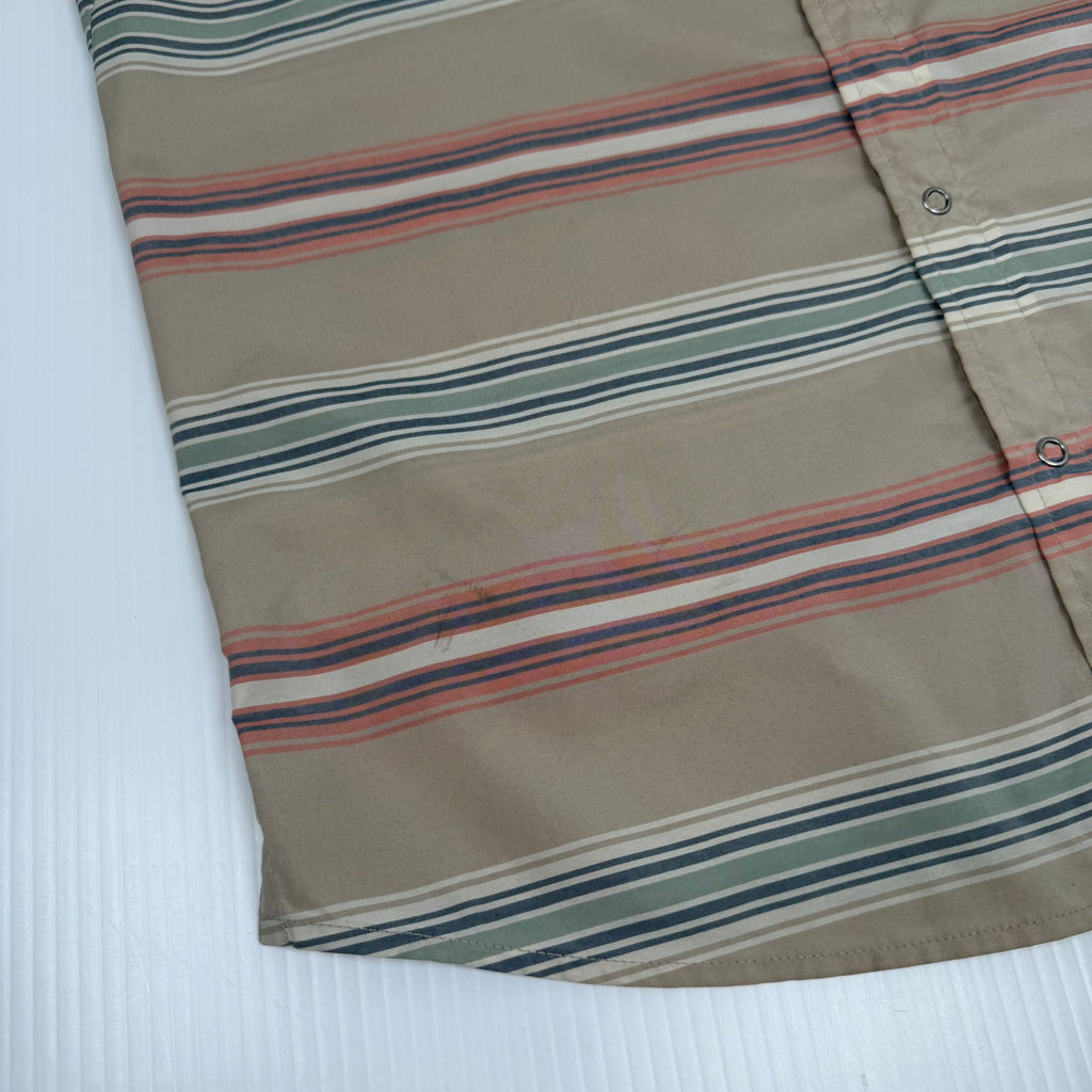Patagonia Stripe Short Sleeve Button Up Shirt S