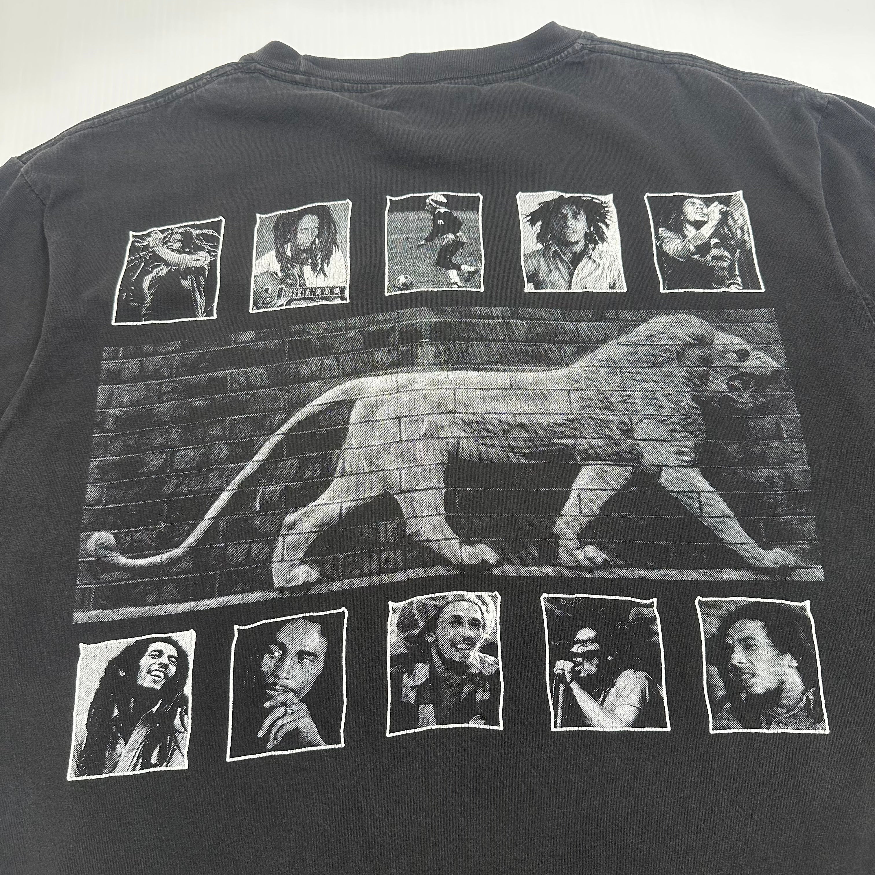 Vintage Bob Marley Lion Graphic Tee XL