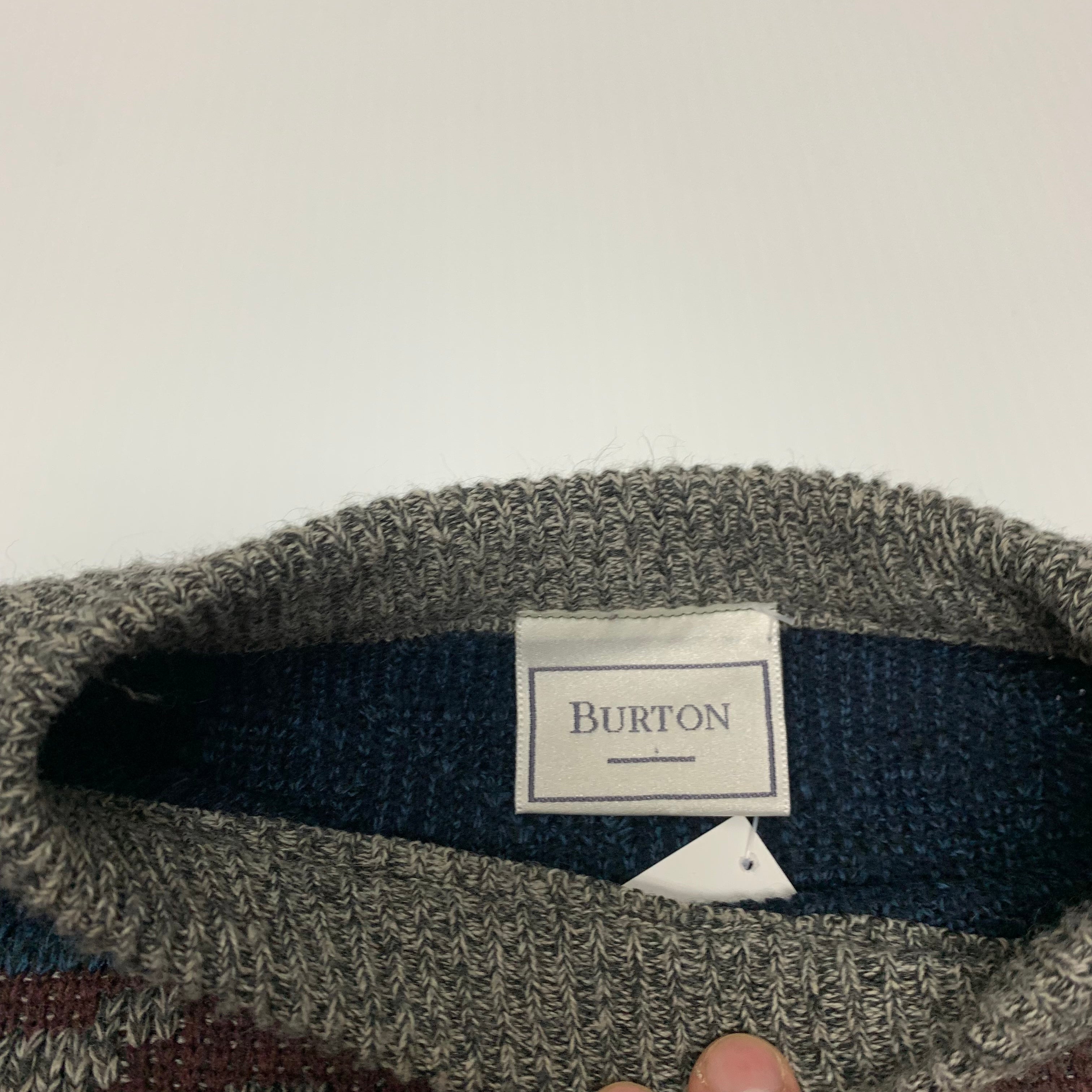 Burton Patterned Sweater M