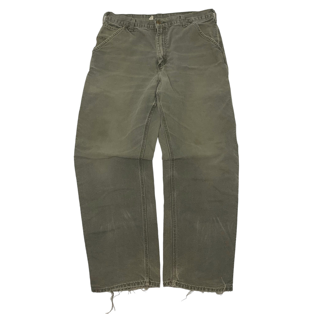 Carhartt Olive Carpenter Pants 34x32
