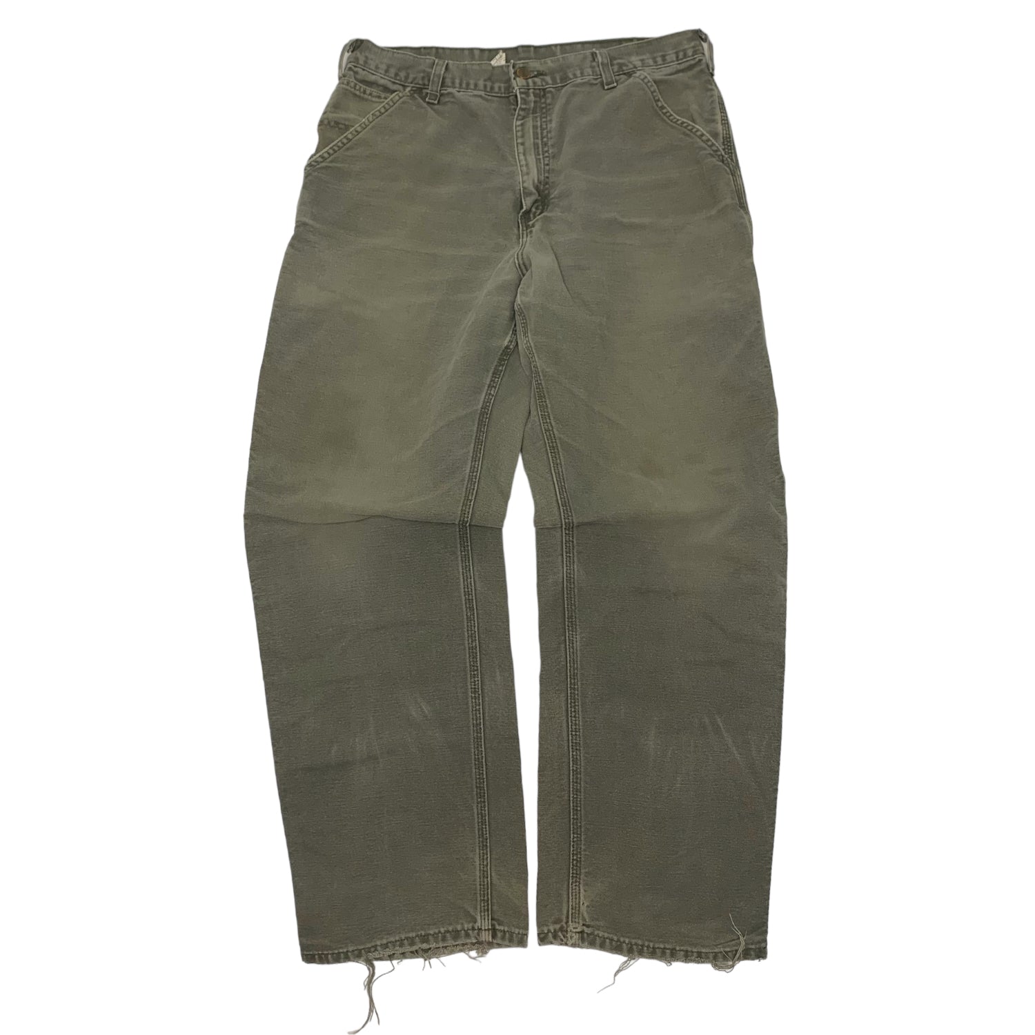 Carhartt Olive Carpenter Pants 34x32