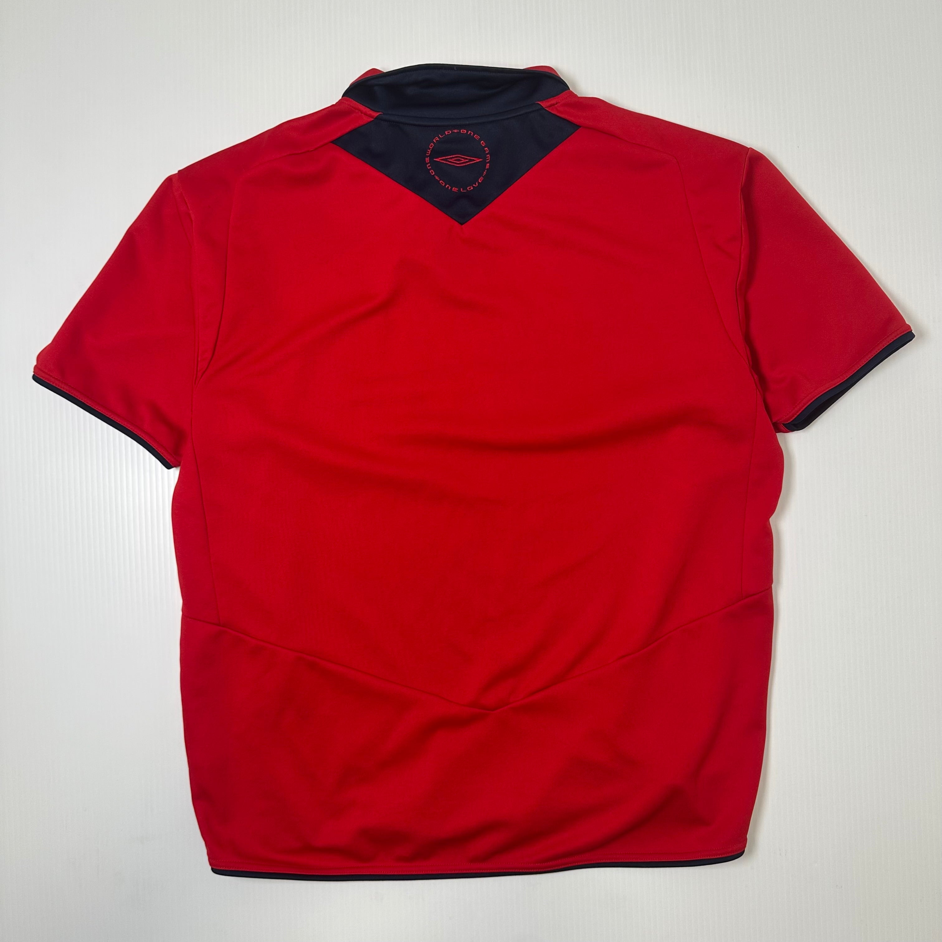 Vintage Umbro England Collared Jersey XL