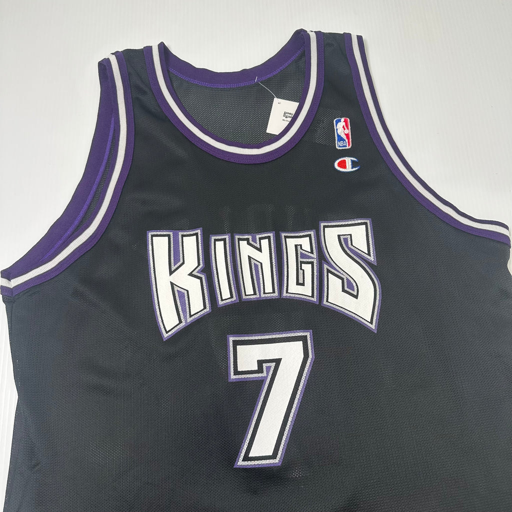 Vintage Champion Sacramento Kings Hurley #7 Jersey 48
