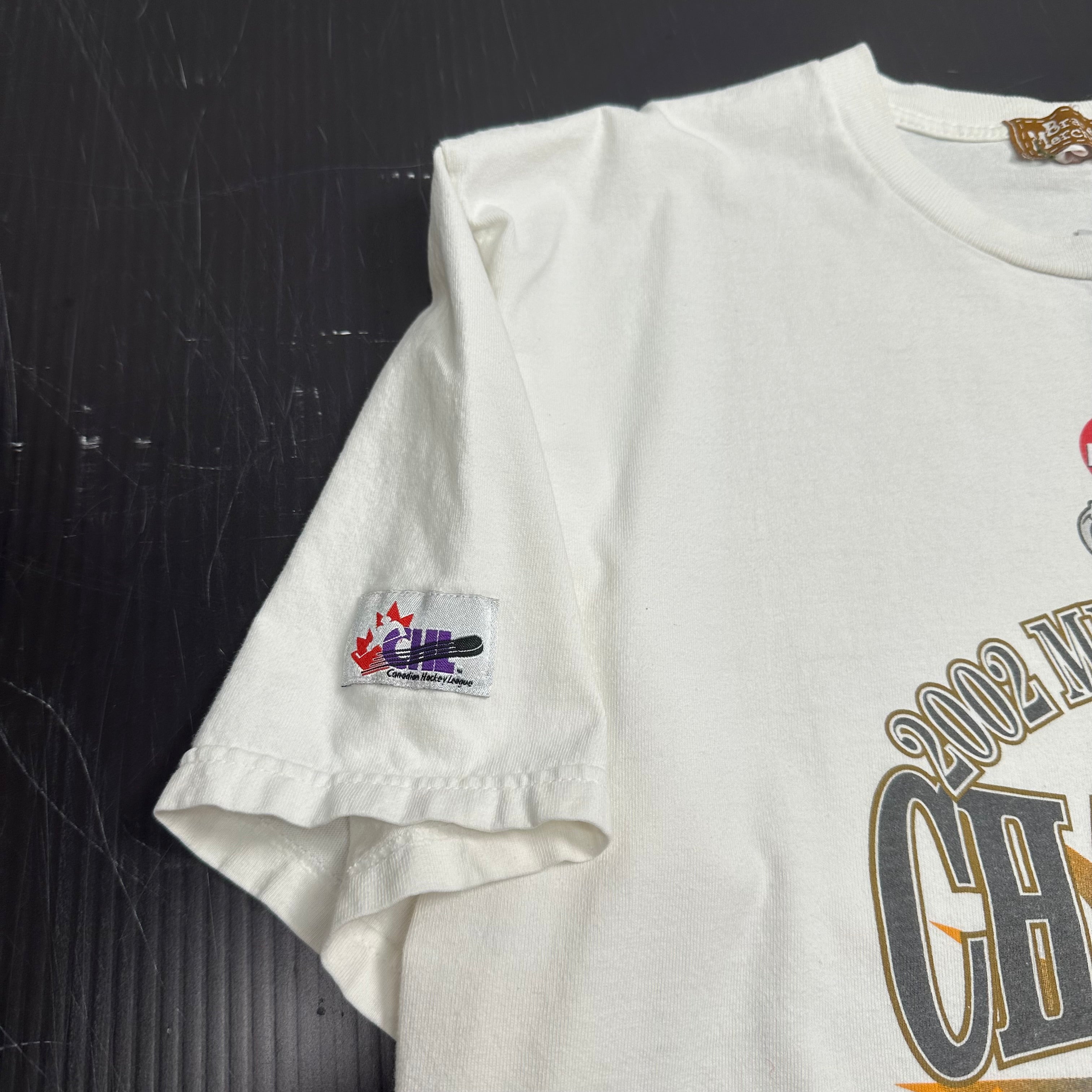 Kootenay Ice 2002 Memorial Cup Champs Tee L