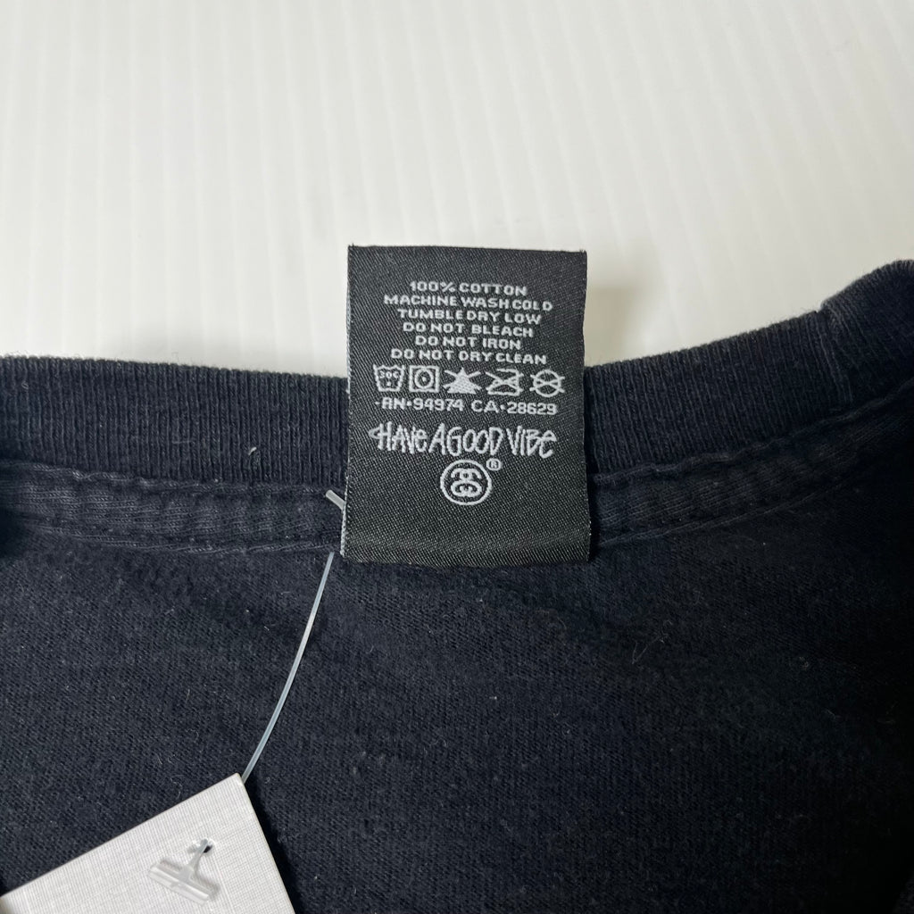 Stussy Canvas Bag Graphic Tee S