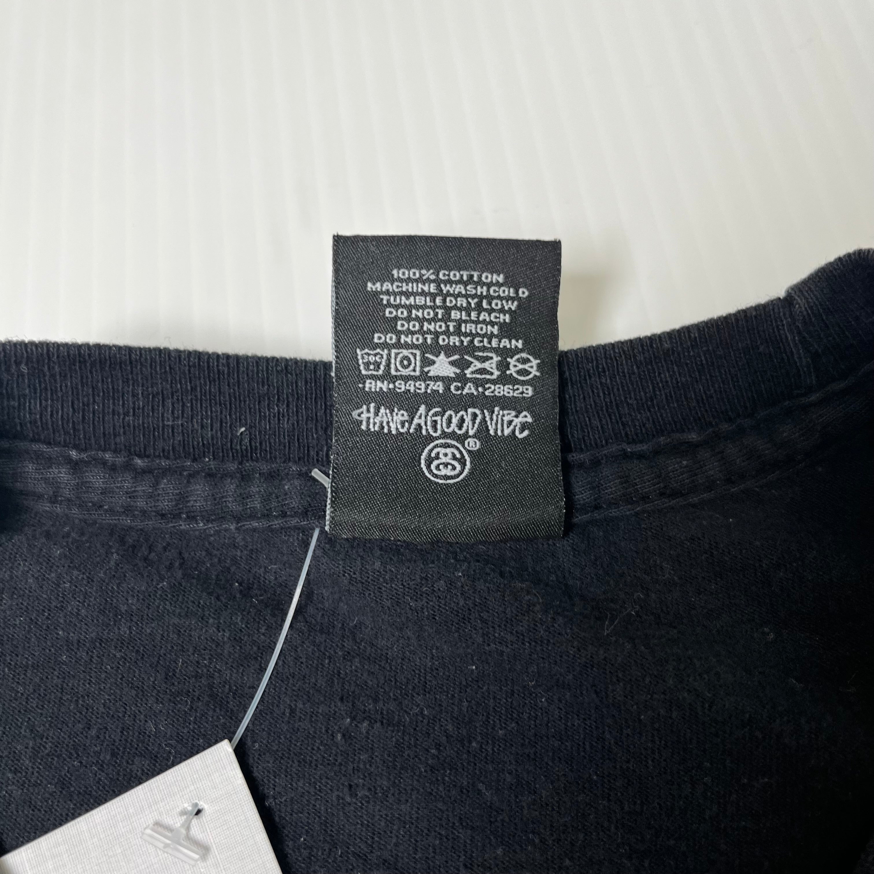 Stussy Canvas Bag Graphic Tee S