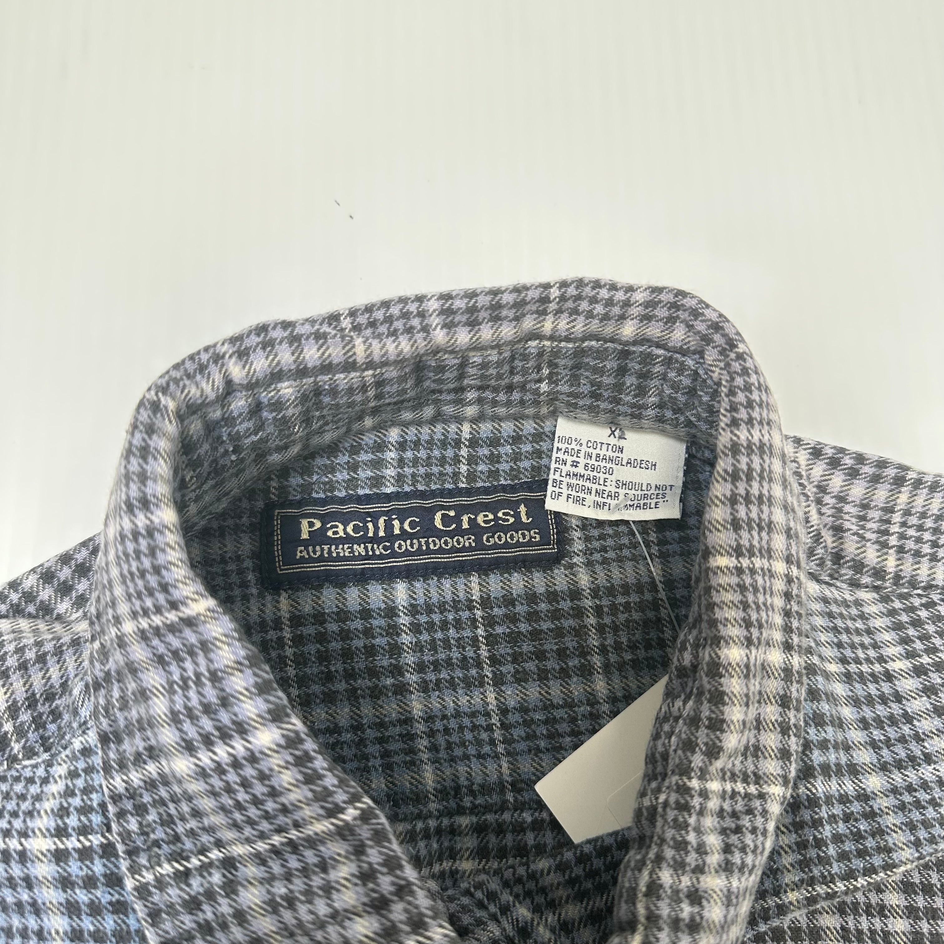Vintage Pacific Crest Plaid Flannel Shirt XL