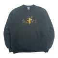 Vintage Tigger Embroidered Crewneck XL