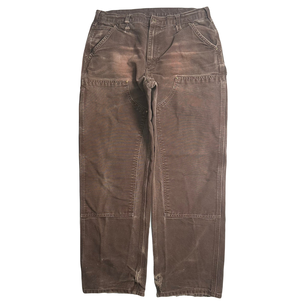 Vintage Carhartt Faded Double Knee Denim 8481 33