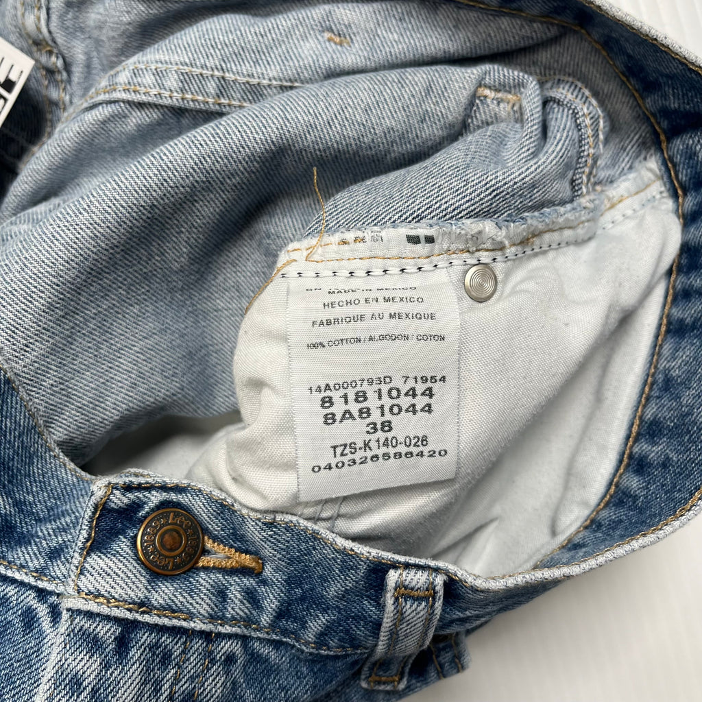 Vintage Lee Medium Wash Denim Shorts 38
