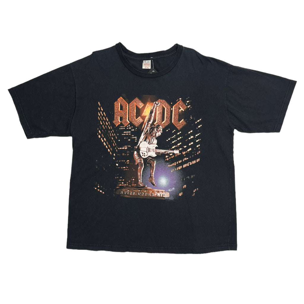 2000 ACDC Stiff Upper Lip Tour Tee XL