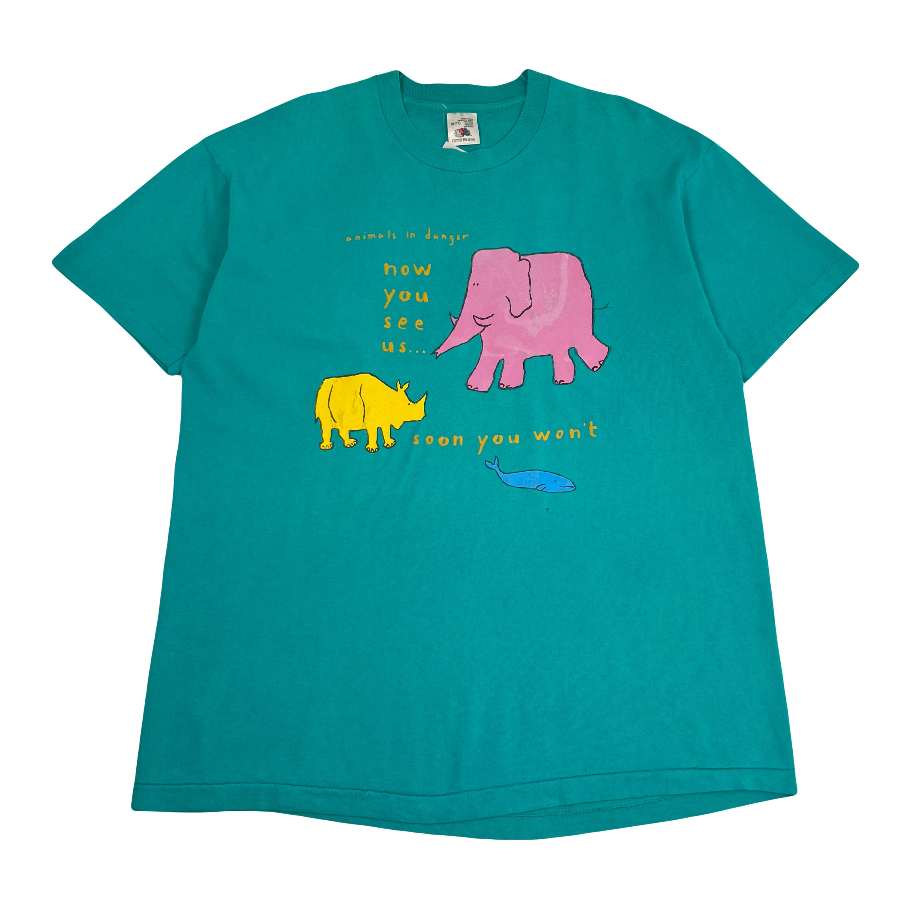 90s Body Shop Extinct Is Forever Graphic Tee XL