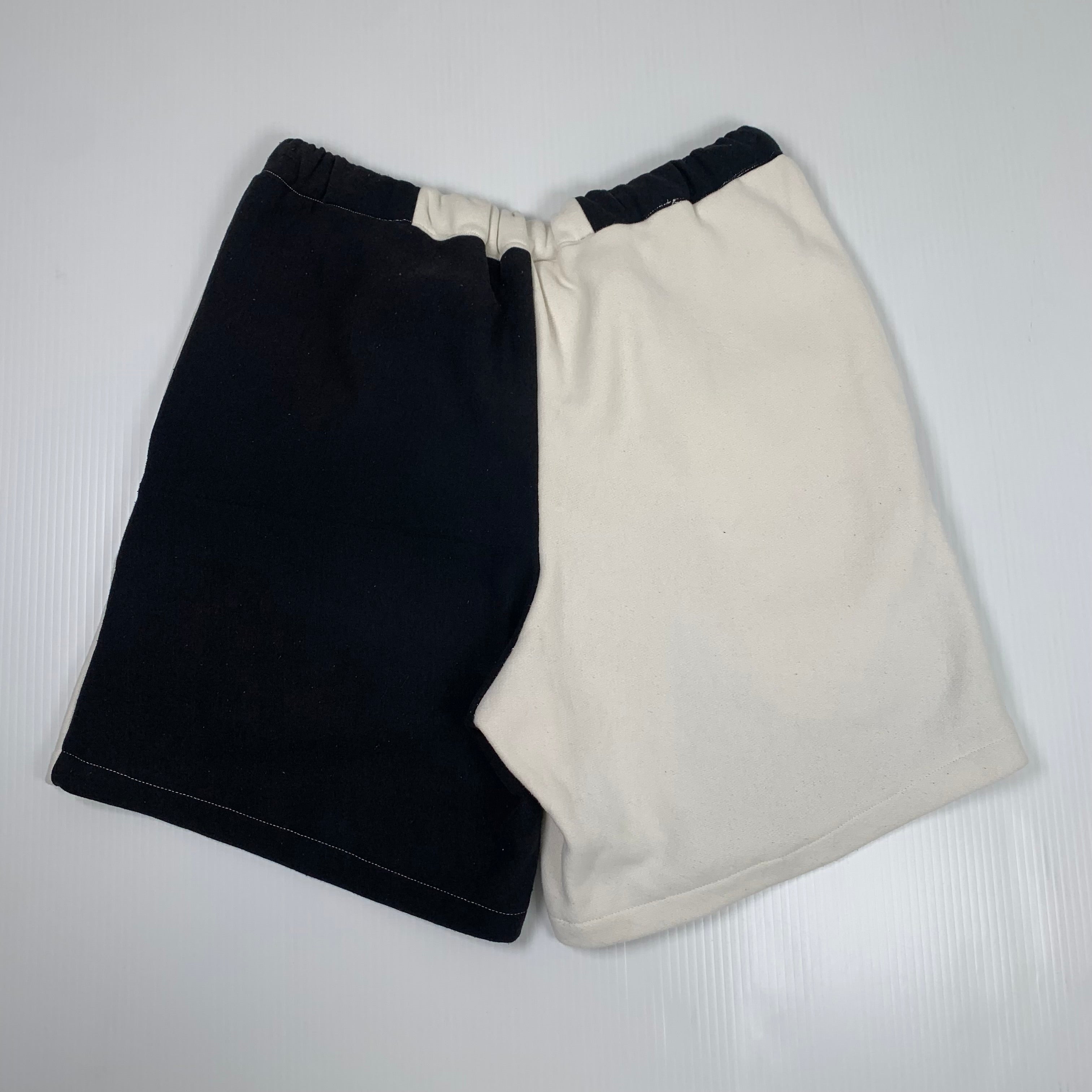 Vintage Rework Club Monaco Two Tone Cotton Shorts M