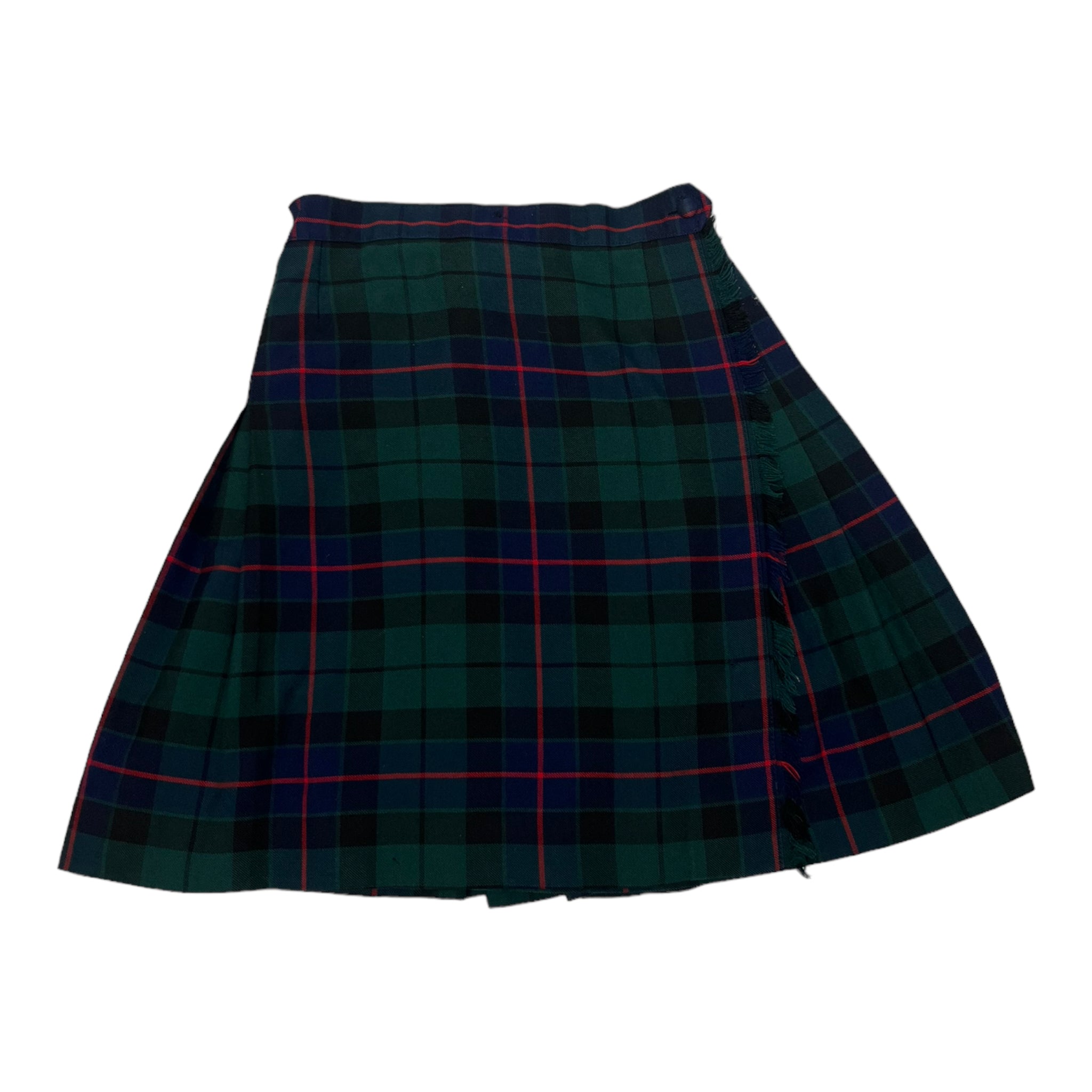 Vintage Plaid Skirt 26/27