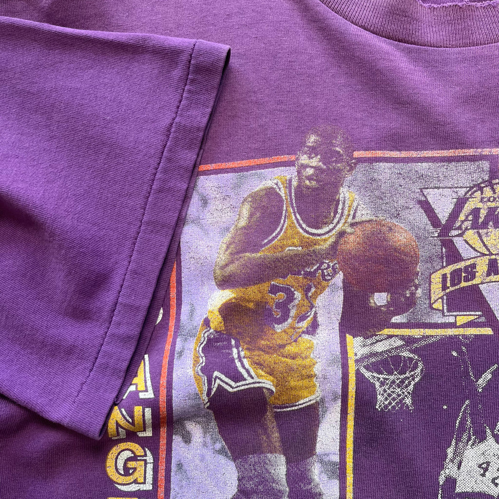 Vintage Salem Sportswear Los Angeles Lakers Faded Graphic Tee XL