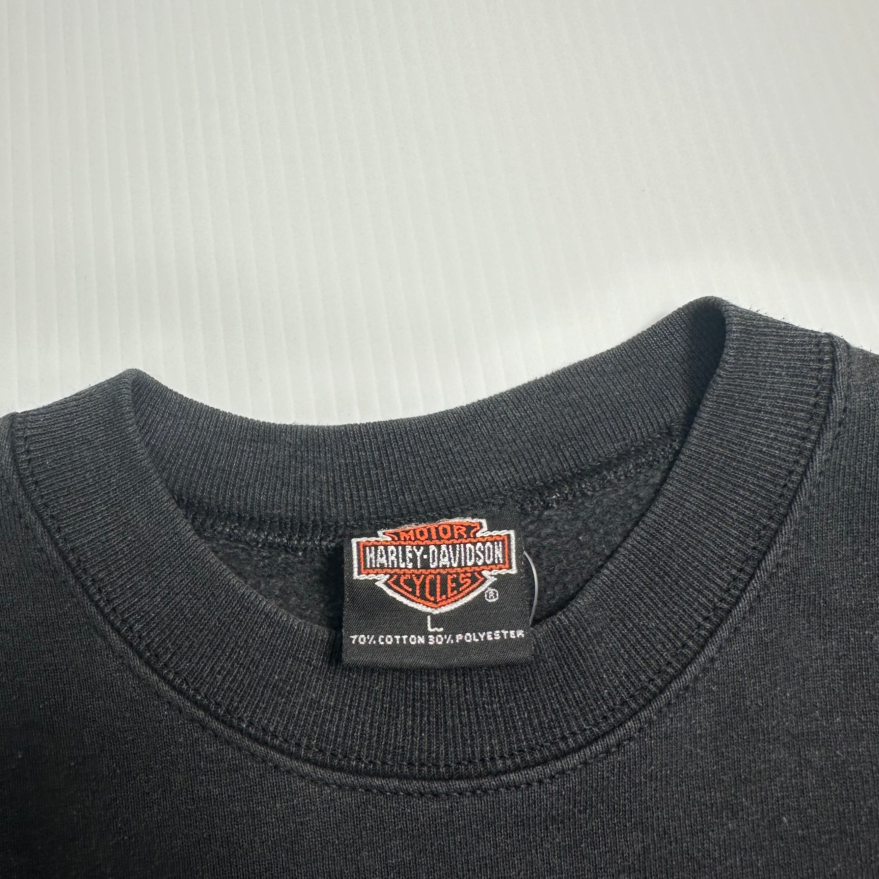 2001 Harley Davidson Sweden Crewneck L