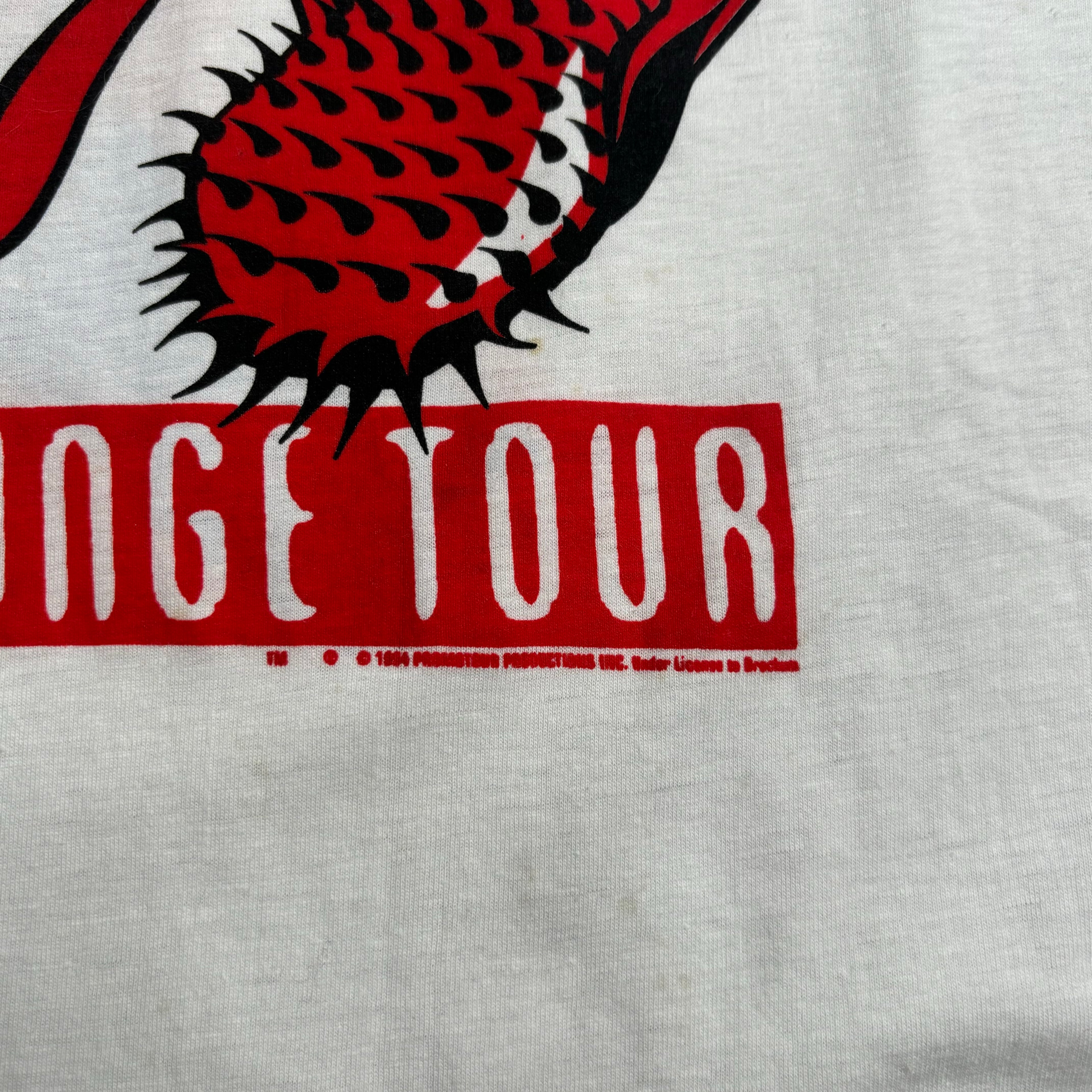 1994 Rolling Stones Voodoo Lounge Tour Tee XL