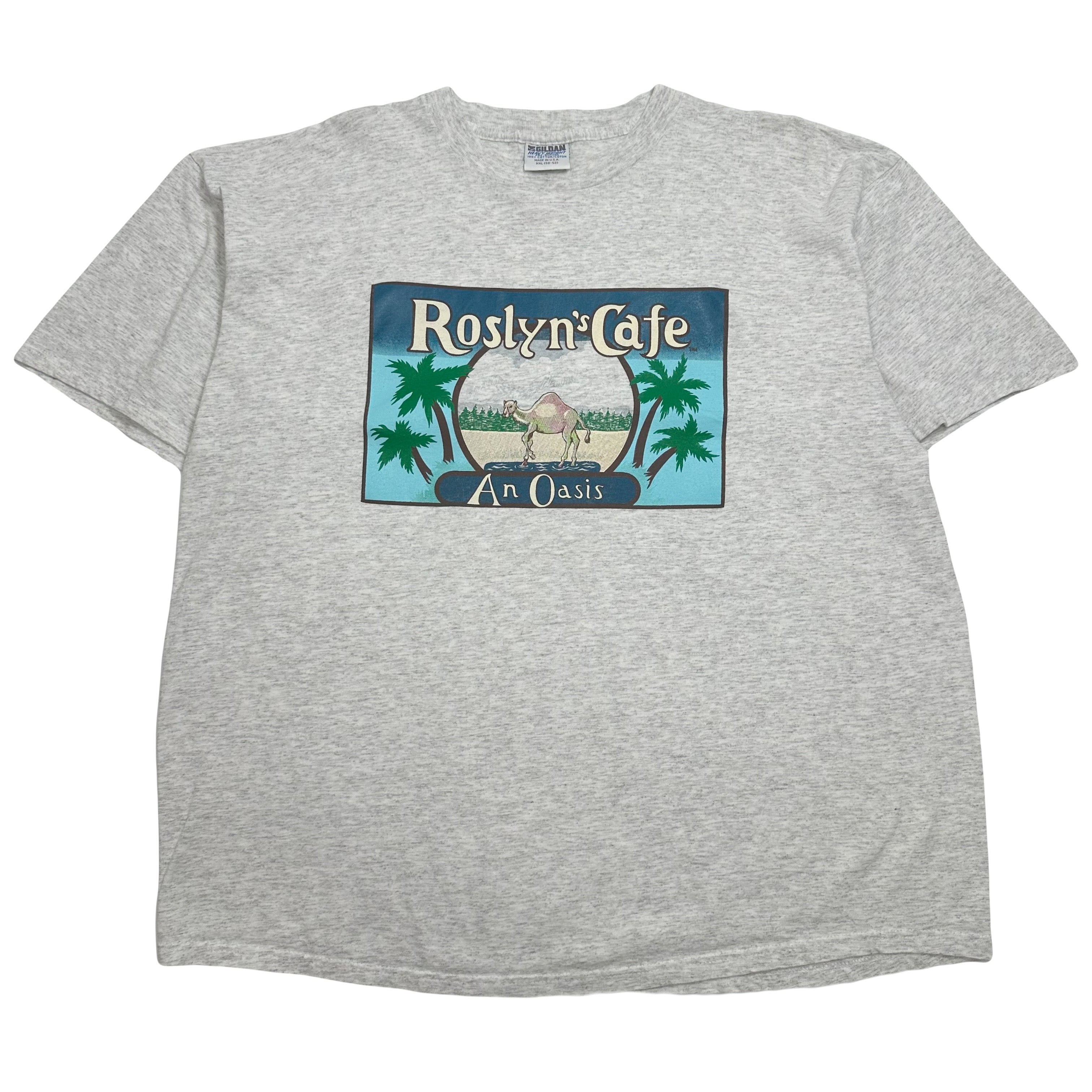 Vintage Roslyn's Cafe An Oasis Graphic Tee XXL