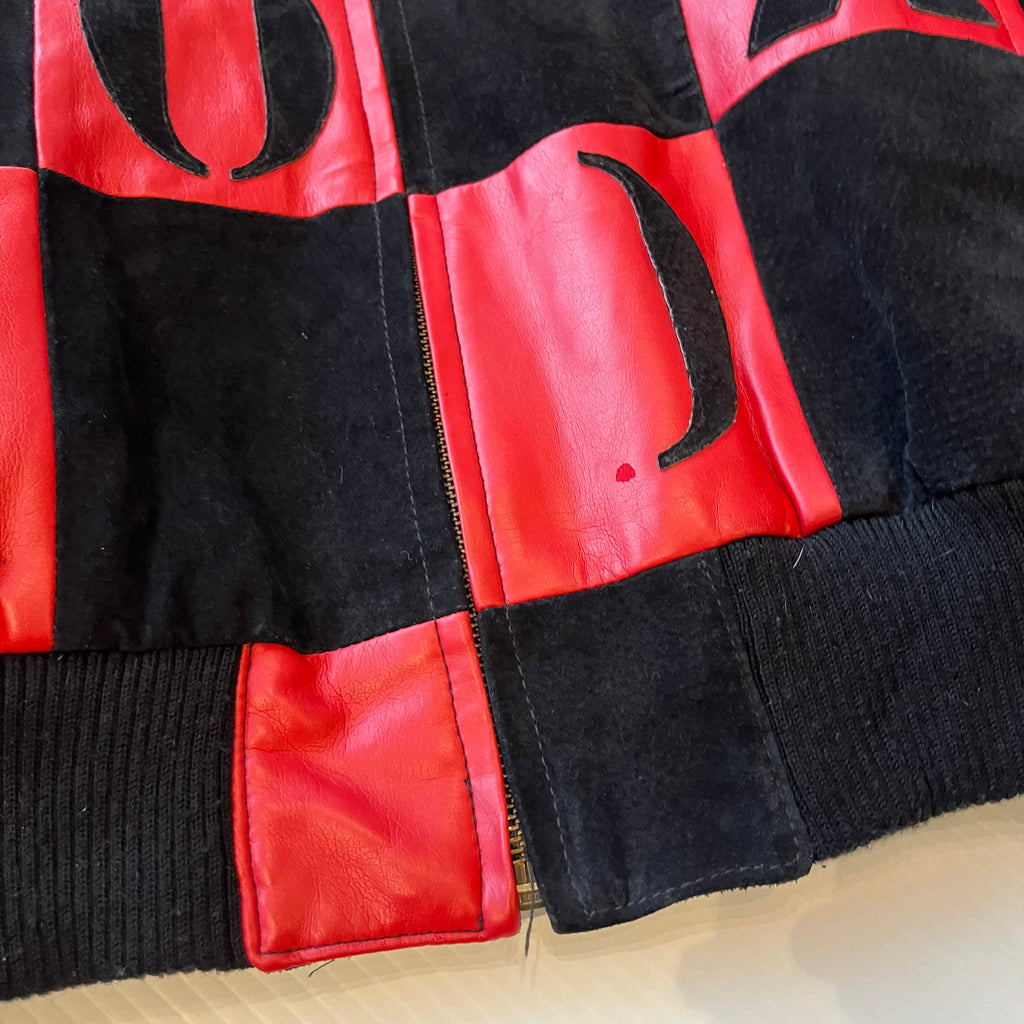 Vintage XOXO Leather Full Zip Jacket Women's M