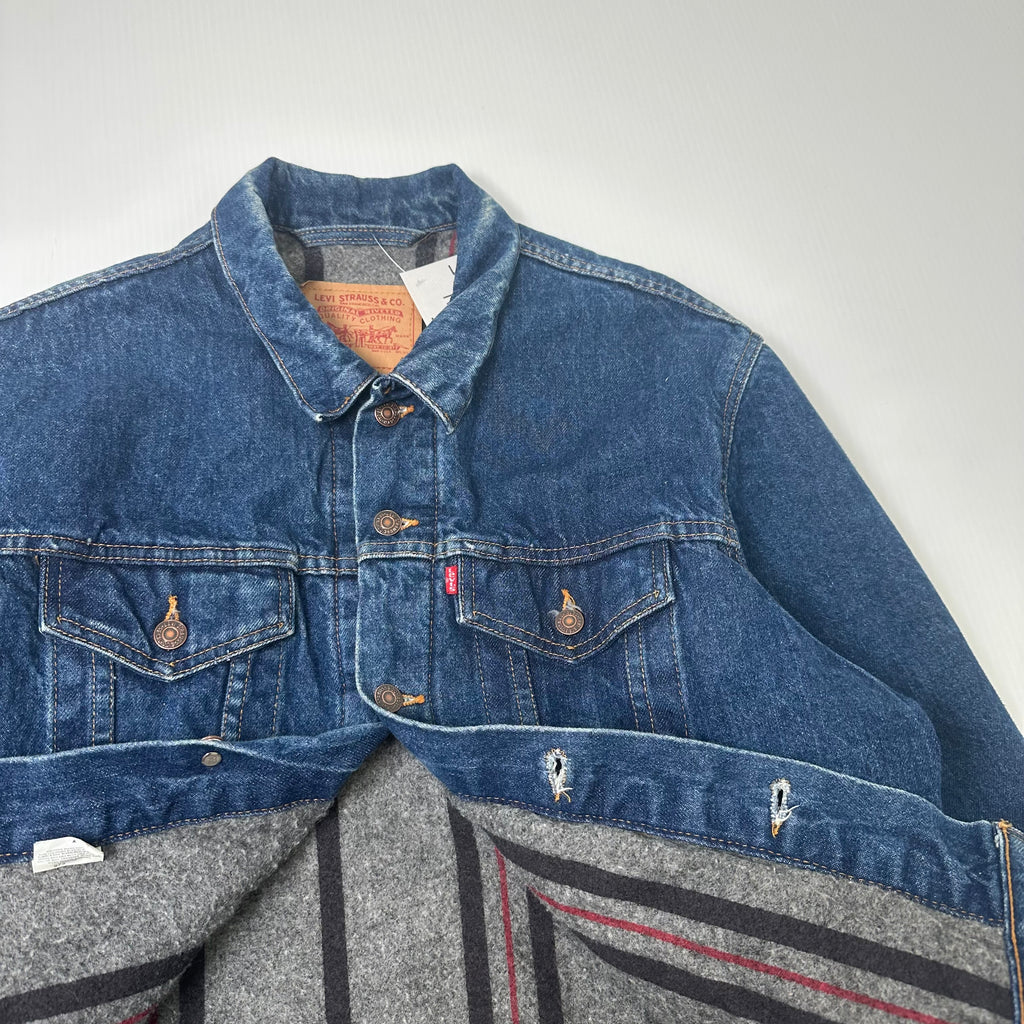 Vintage Blanket Lined Levi's Denim Jacket L