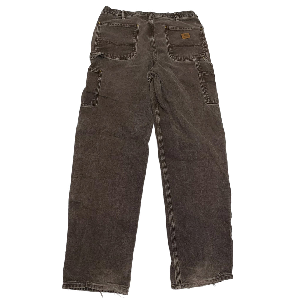 Carhartt Faded Brown Double Knee Denim 34x34 0216