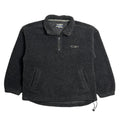 Vintage Ocean Pacific Deep Pile 1/4 Zip Fleece S