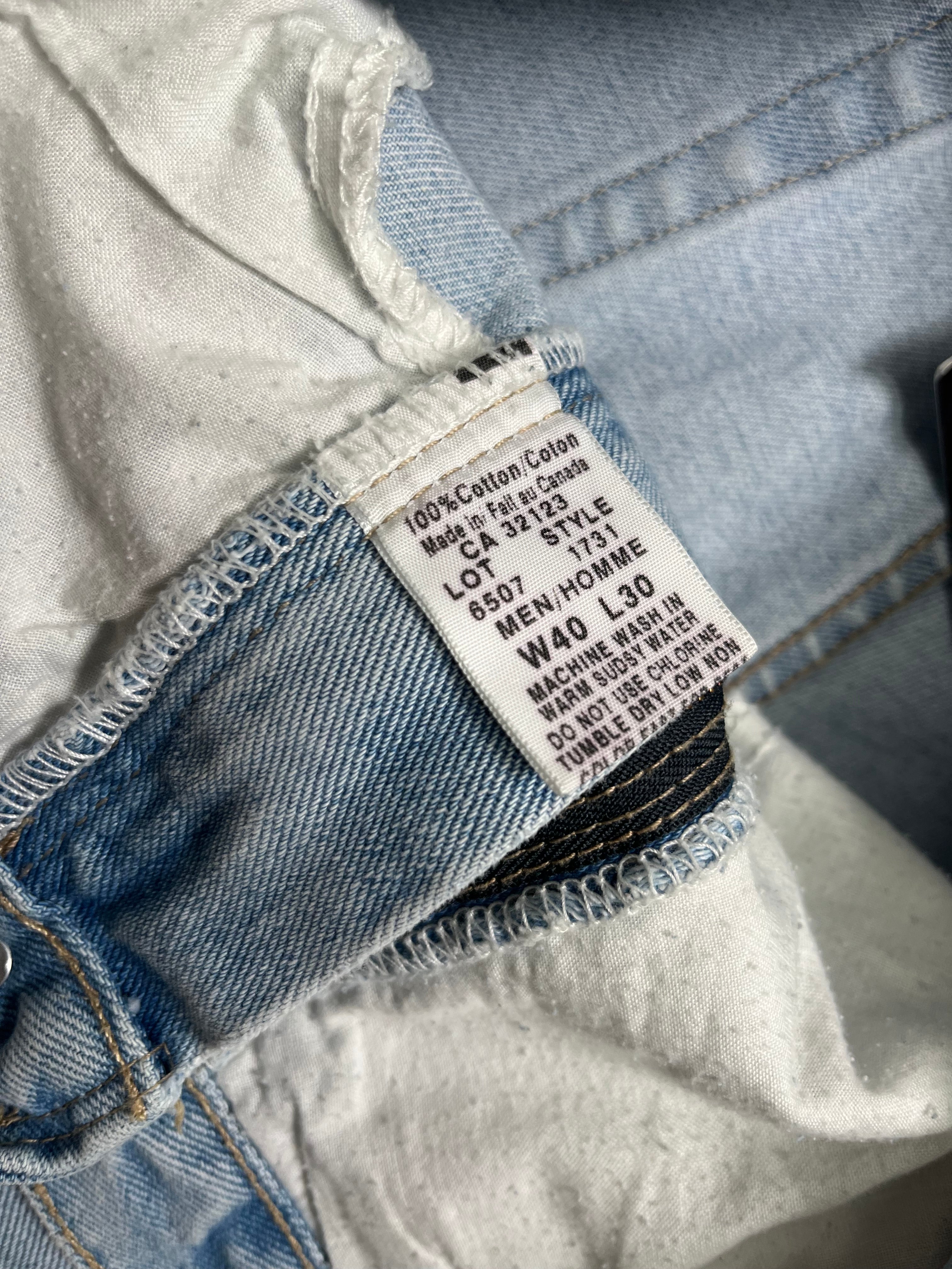 Vintage Light Wash 168 Denim 40