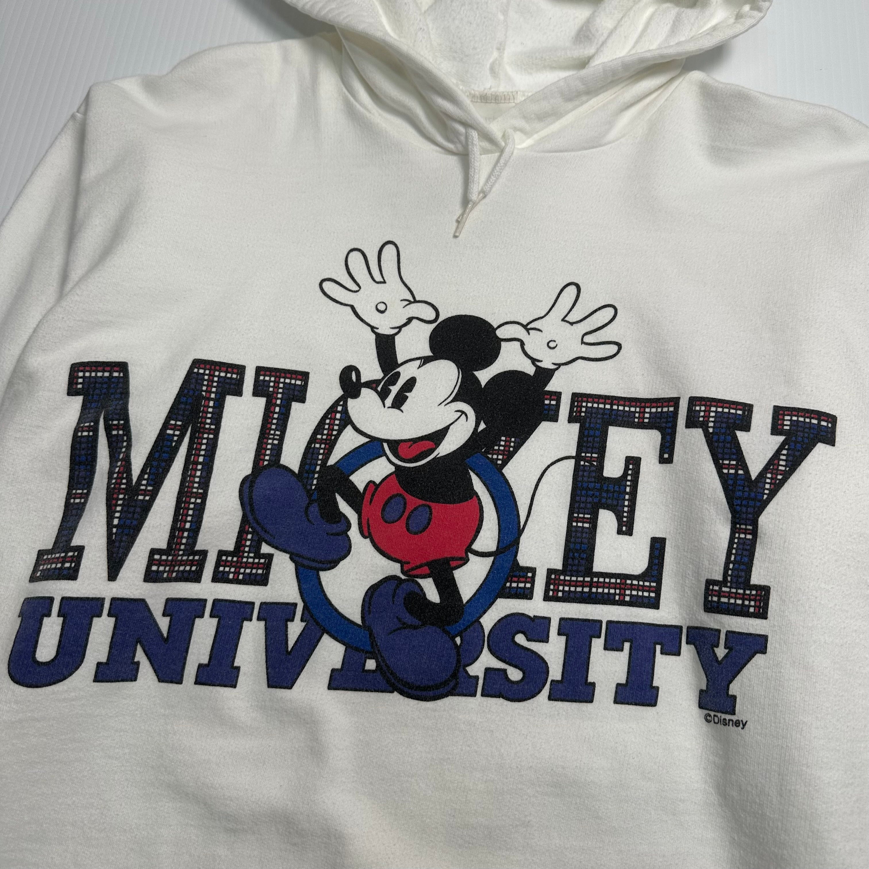 Vintage Mickey University Graphic Hoodie XS