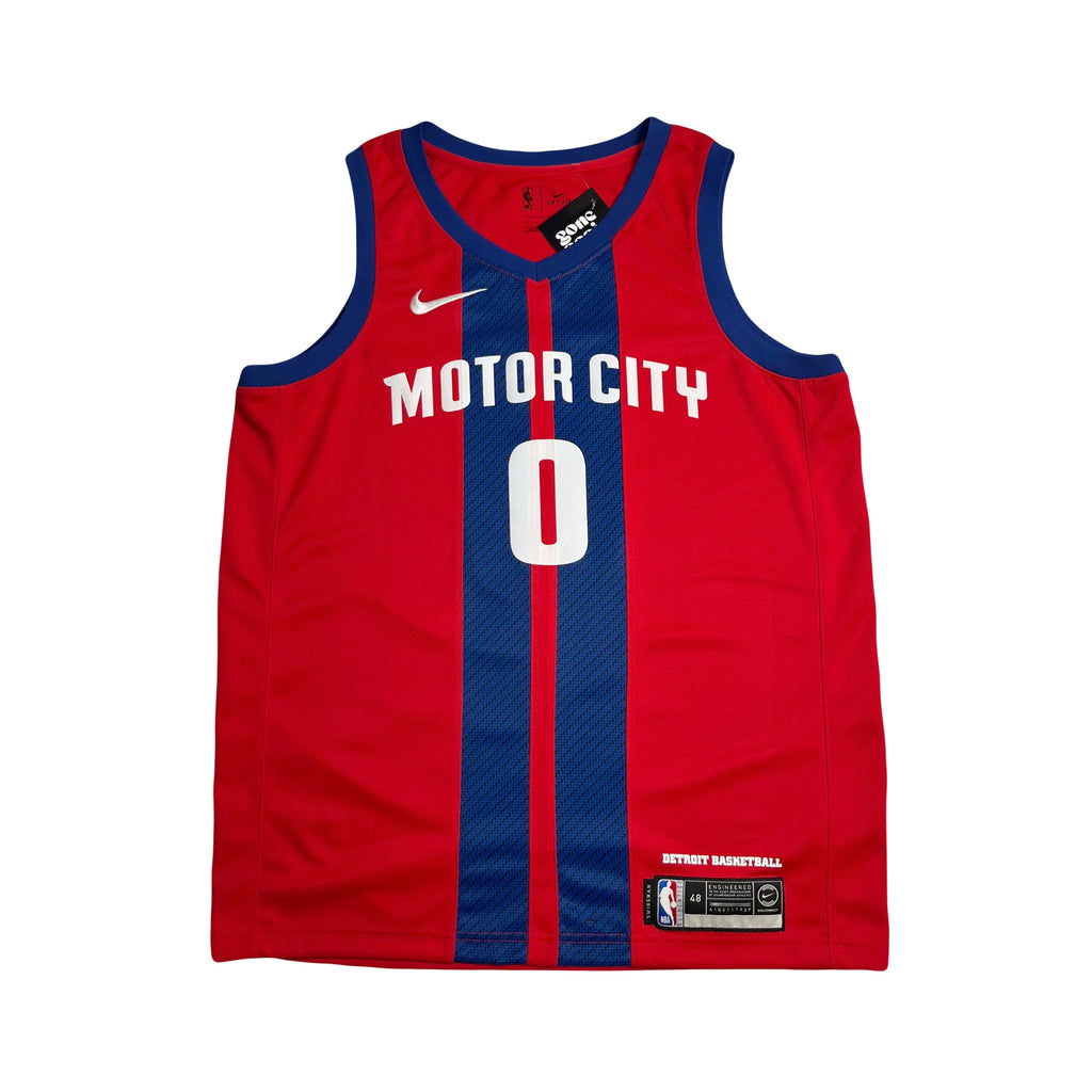 Nike Detroit Pistons Motor City Andre Drummond Jersey L