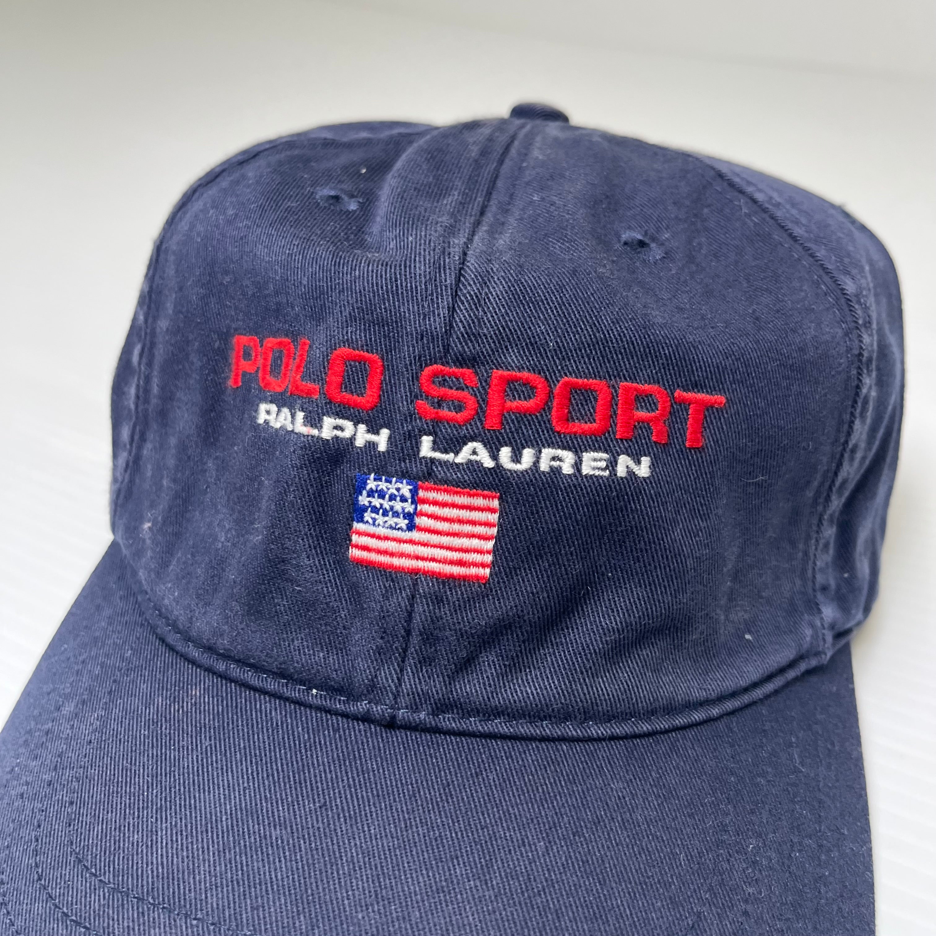 Vintage Polo Sport Ralph Lauren Logo Hat