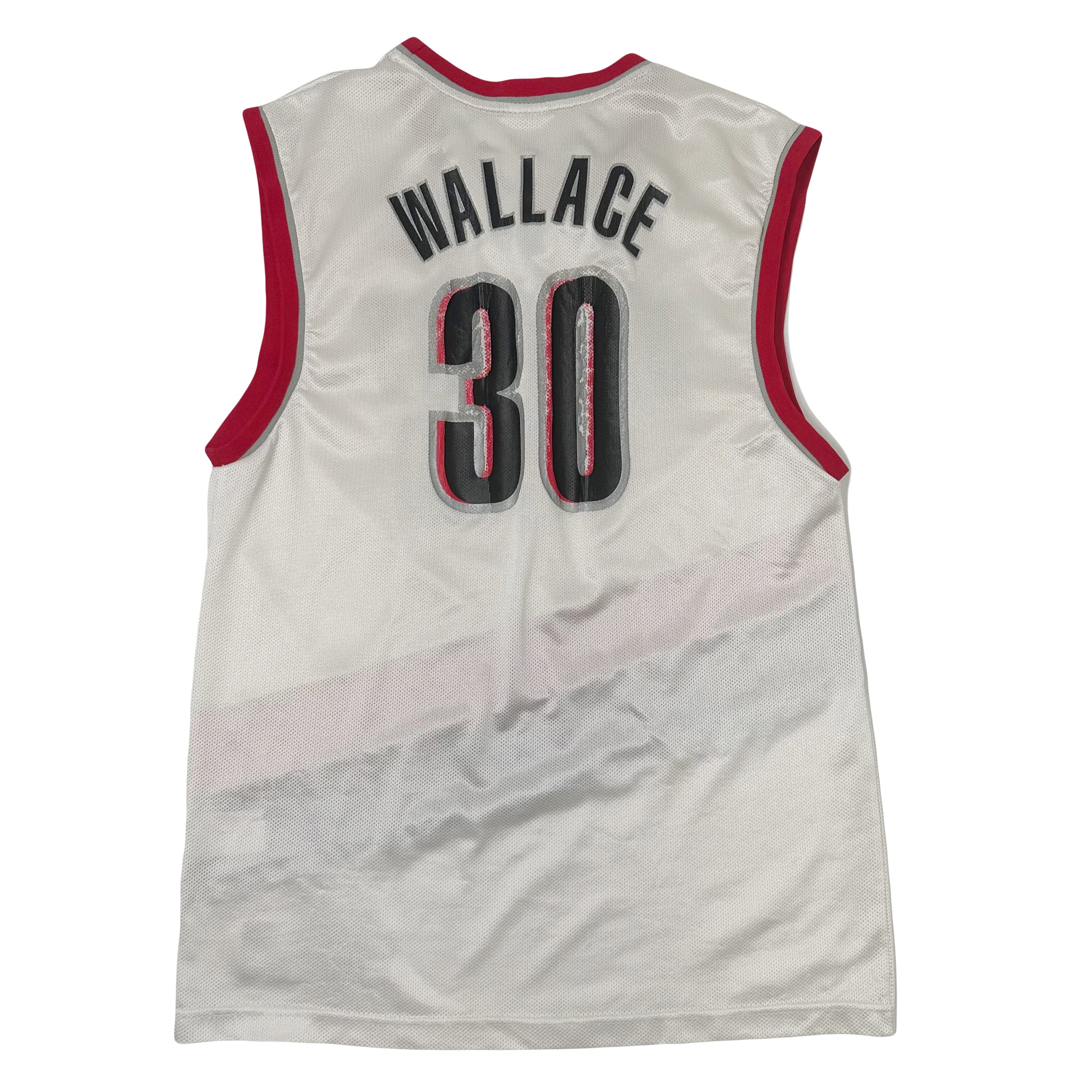 Reebok Portland Trail Blazers #30 Wallace Jersey M