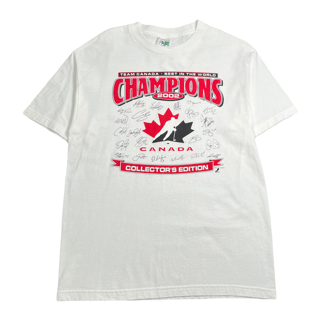 2002 Team Canada Champions Tee L
