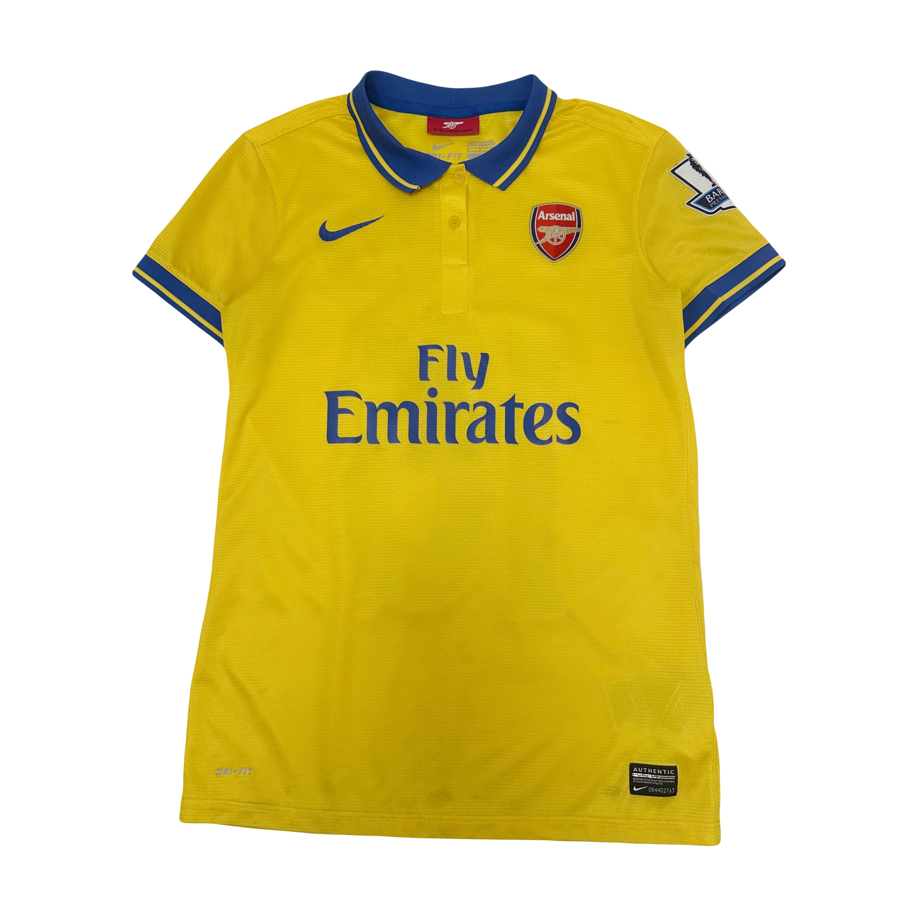 2013-14 Nike Arsenal FC Ramsey #16 Away Kit S