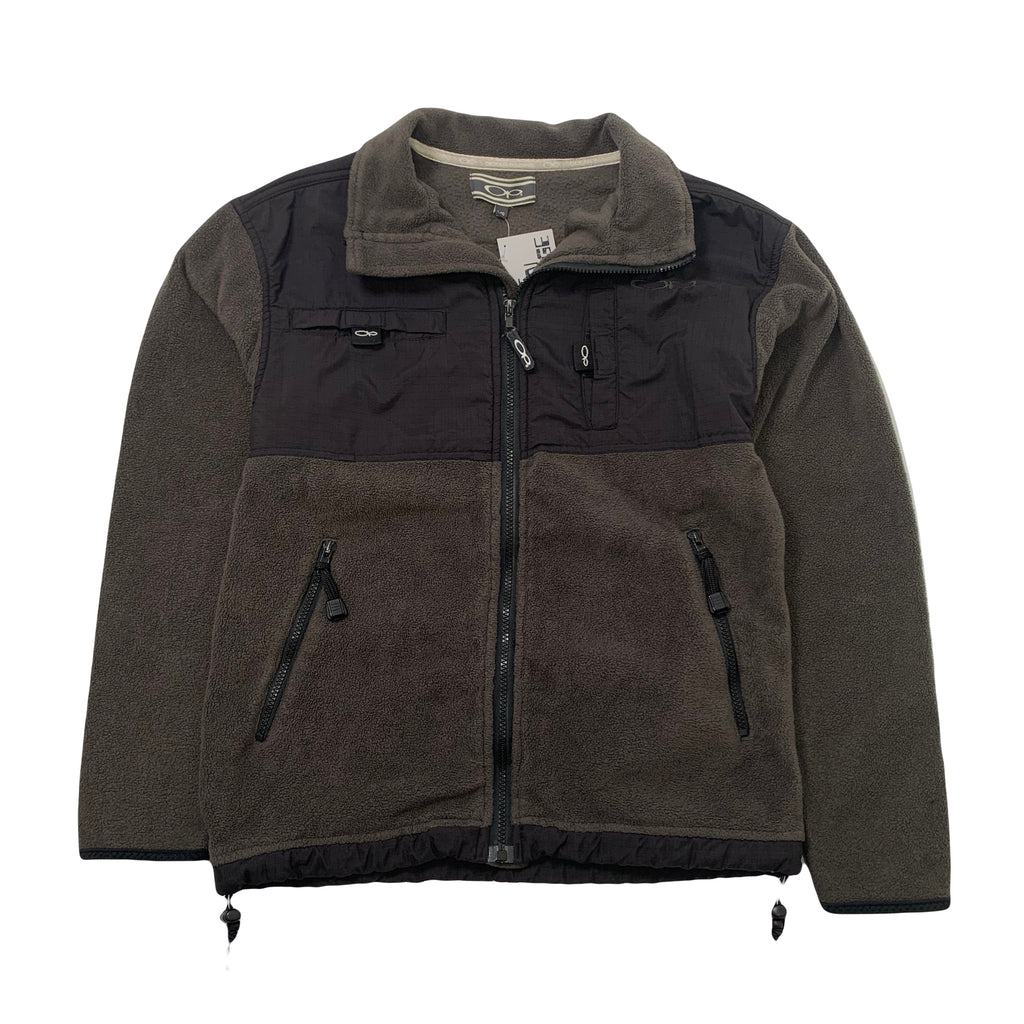 Vintage Ocean Pacific Two Tone Fleece Jacket L