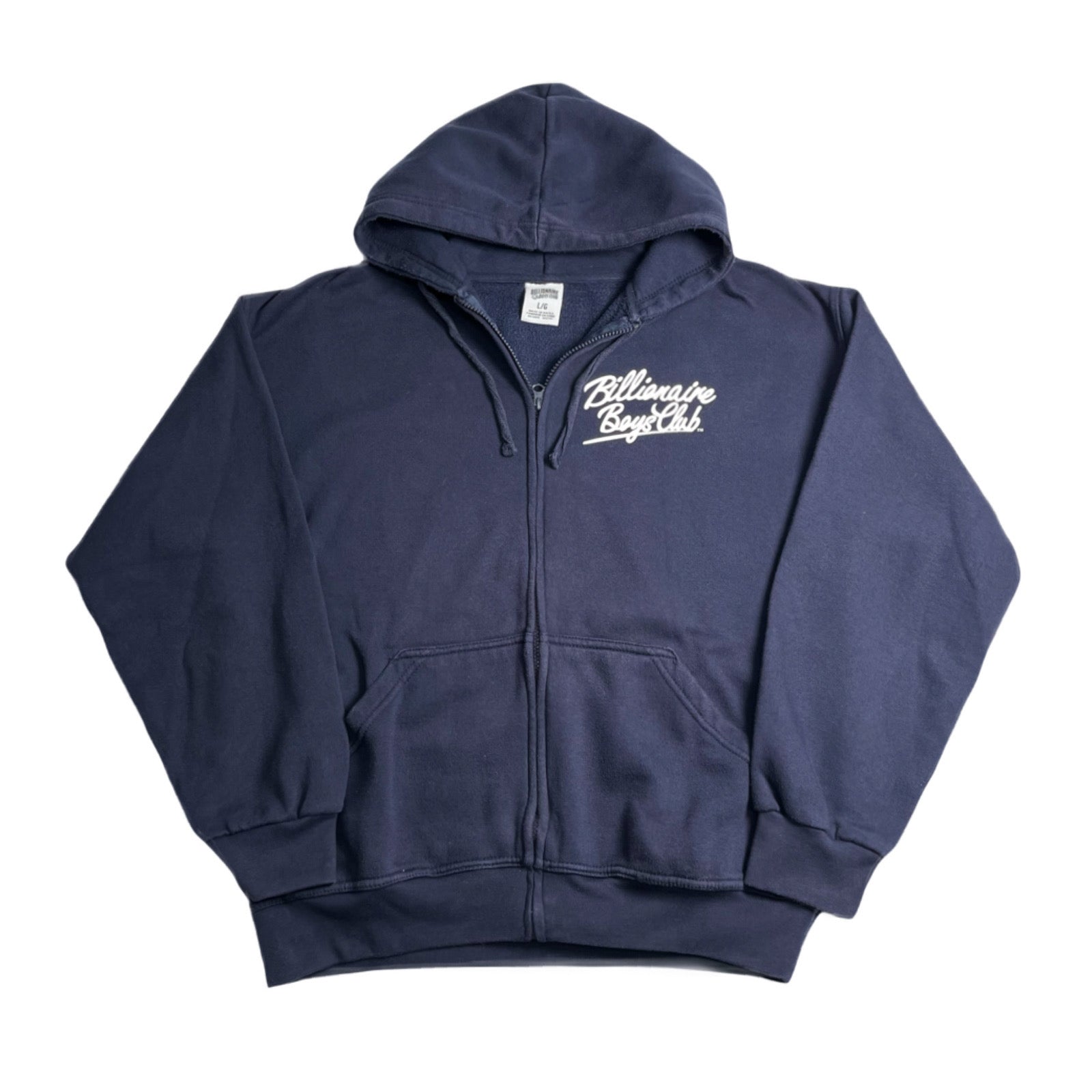 Billionaire Boys Club Script Zip Hoodie L