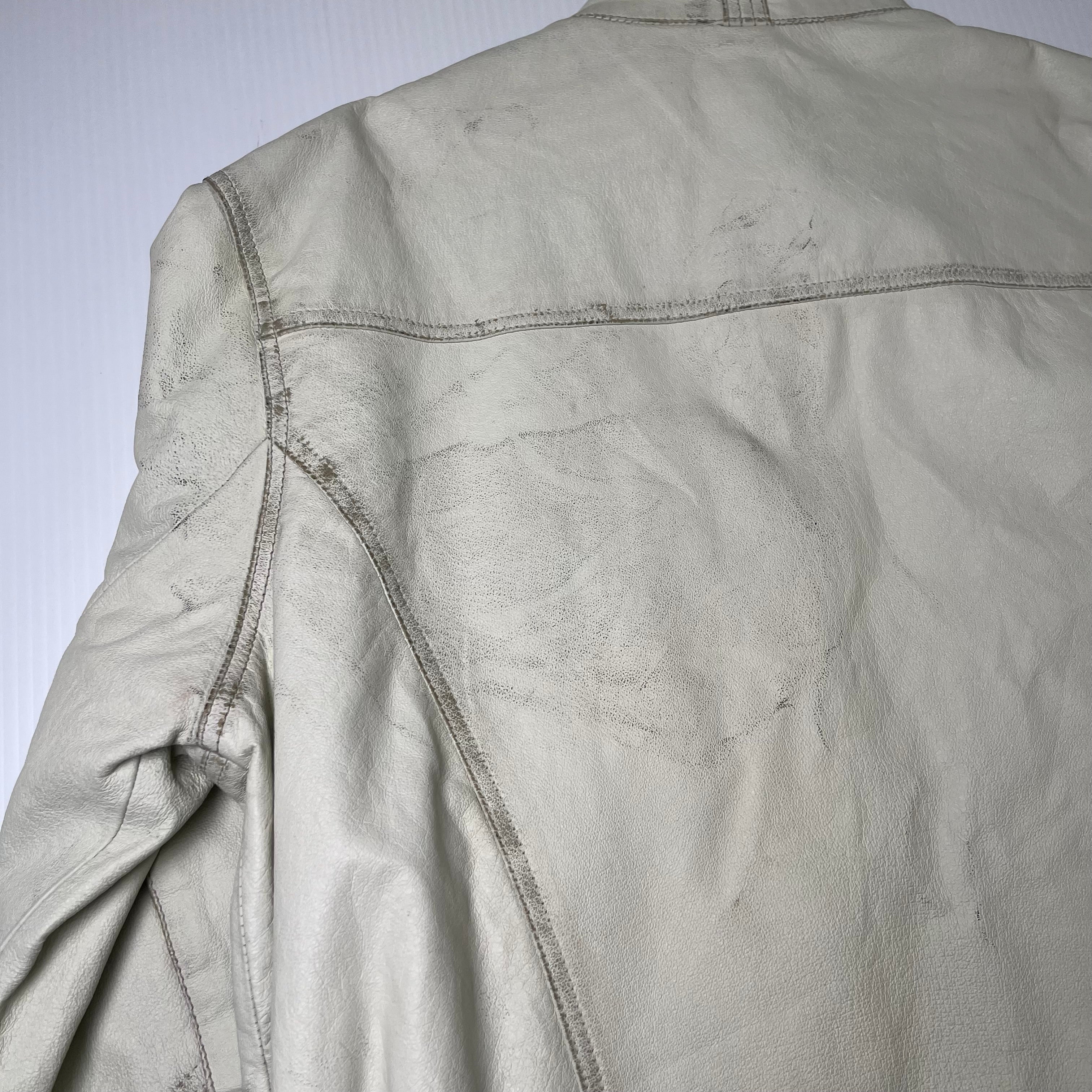 New Label Leather Moto Style Jacket Women's L