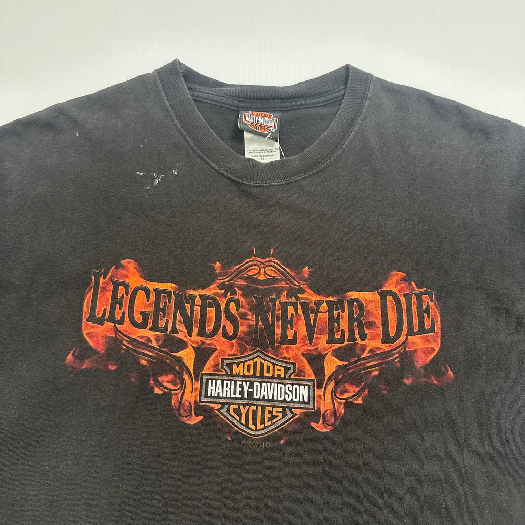 Harley Davidson Legends Never Die New York City Tee XL