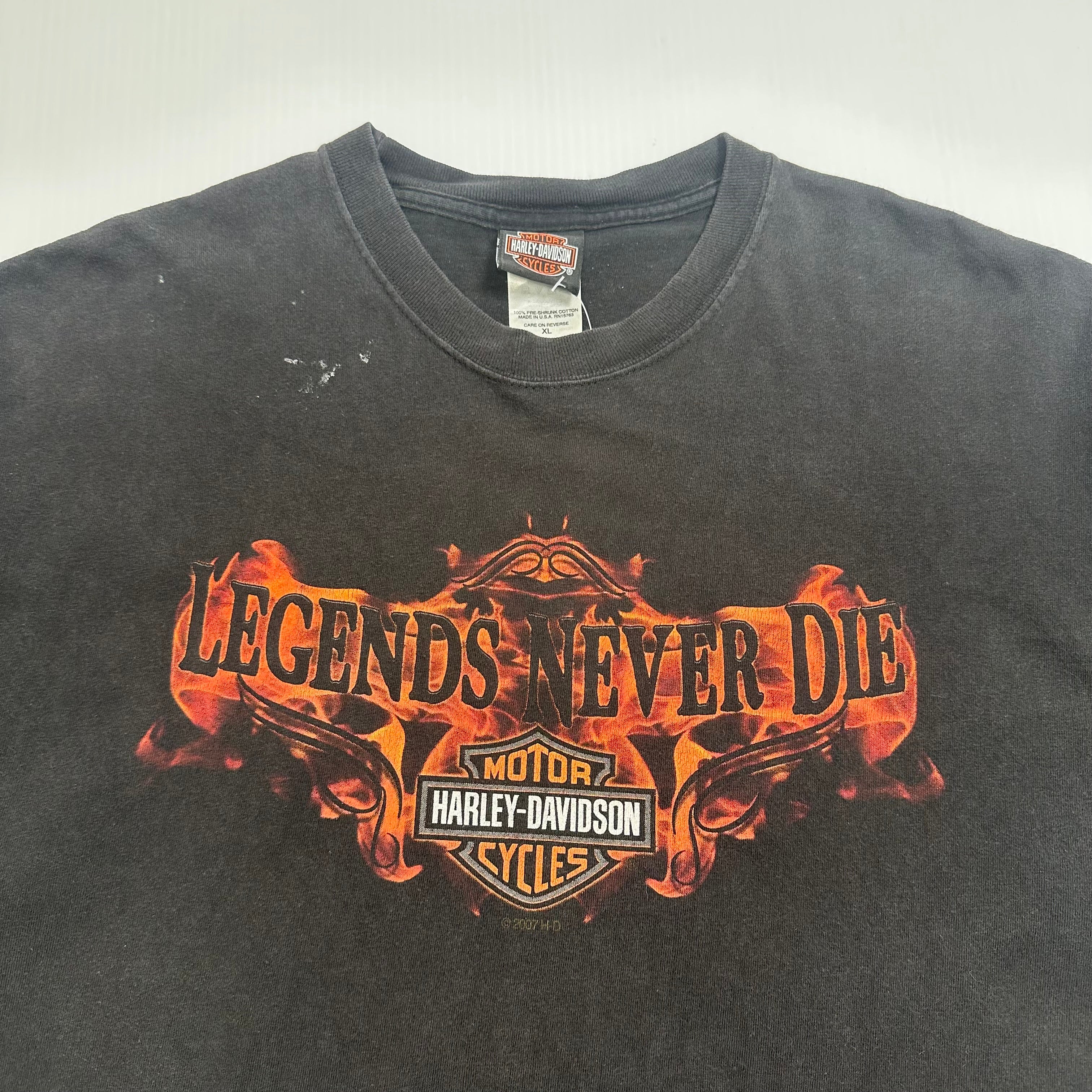 Harley Davidson Legends Never Die New York City Tee XL