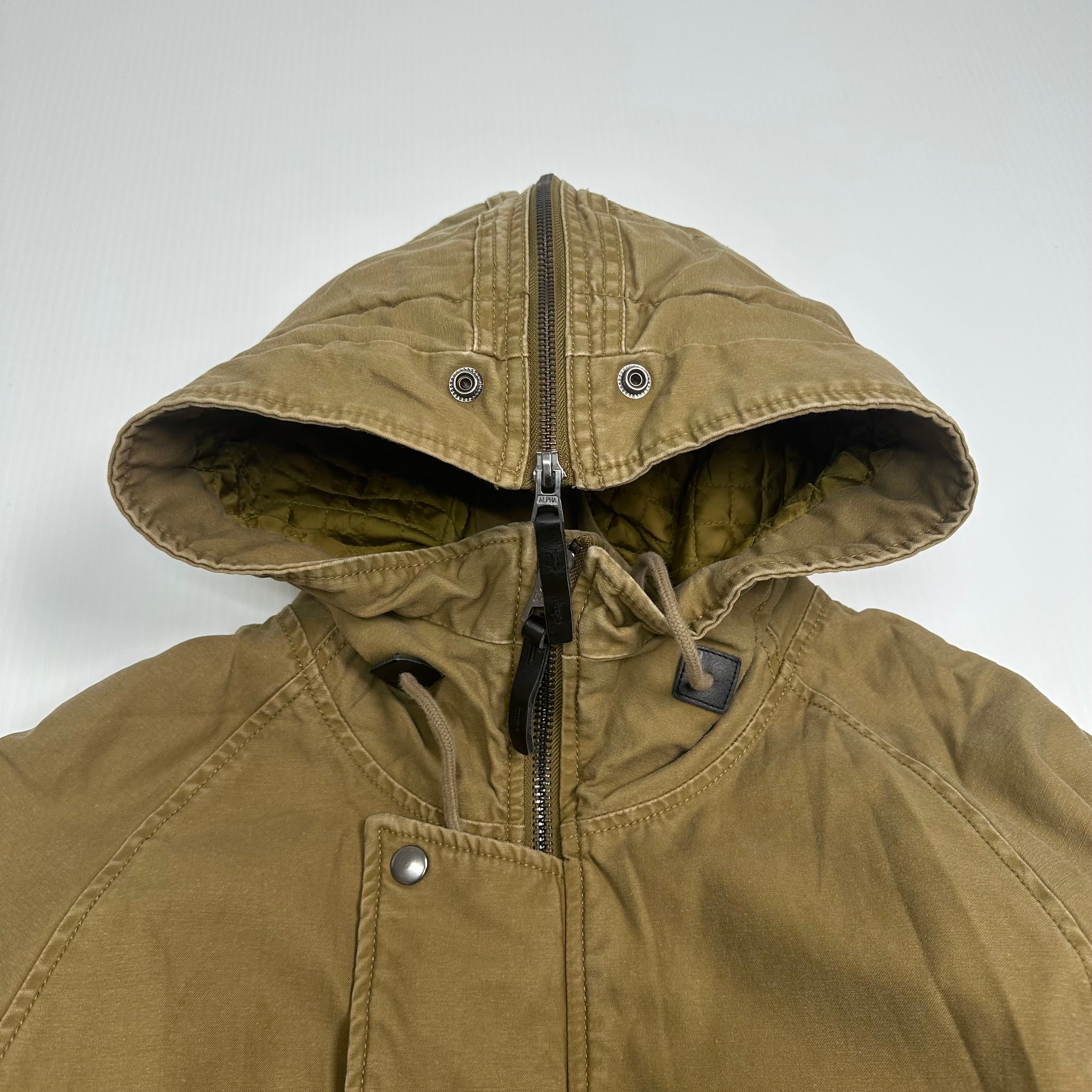 Alpha Industries Split Hood Flight Jacket S