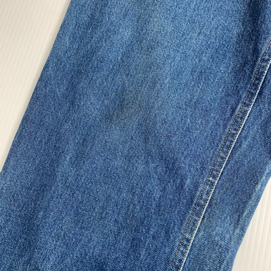 Carhartt Relaxed Fit Medium Wash Carpenter Denim 34