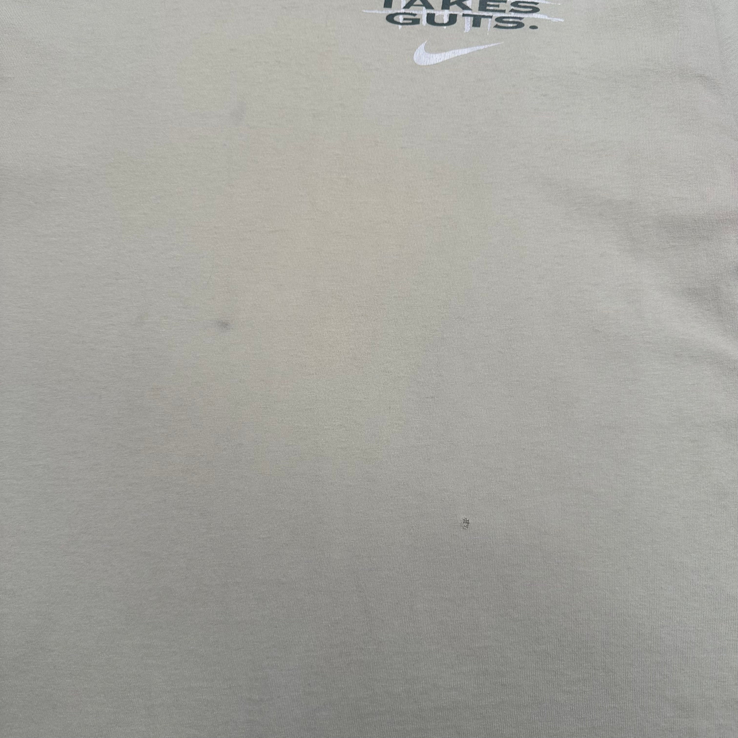 90s Nike Tennis It Takes Guts Tee XL