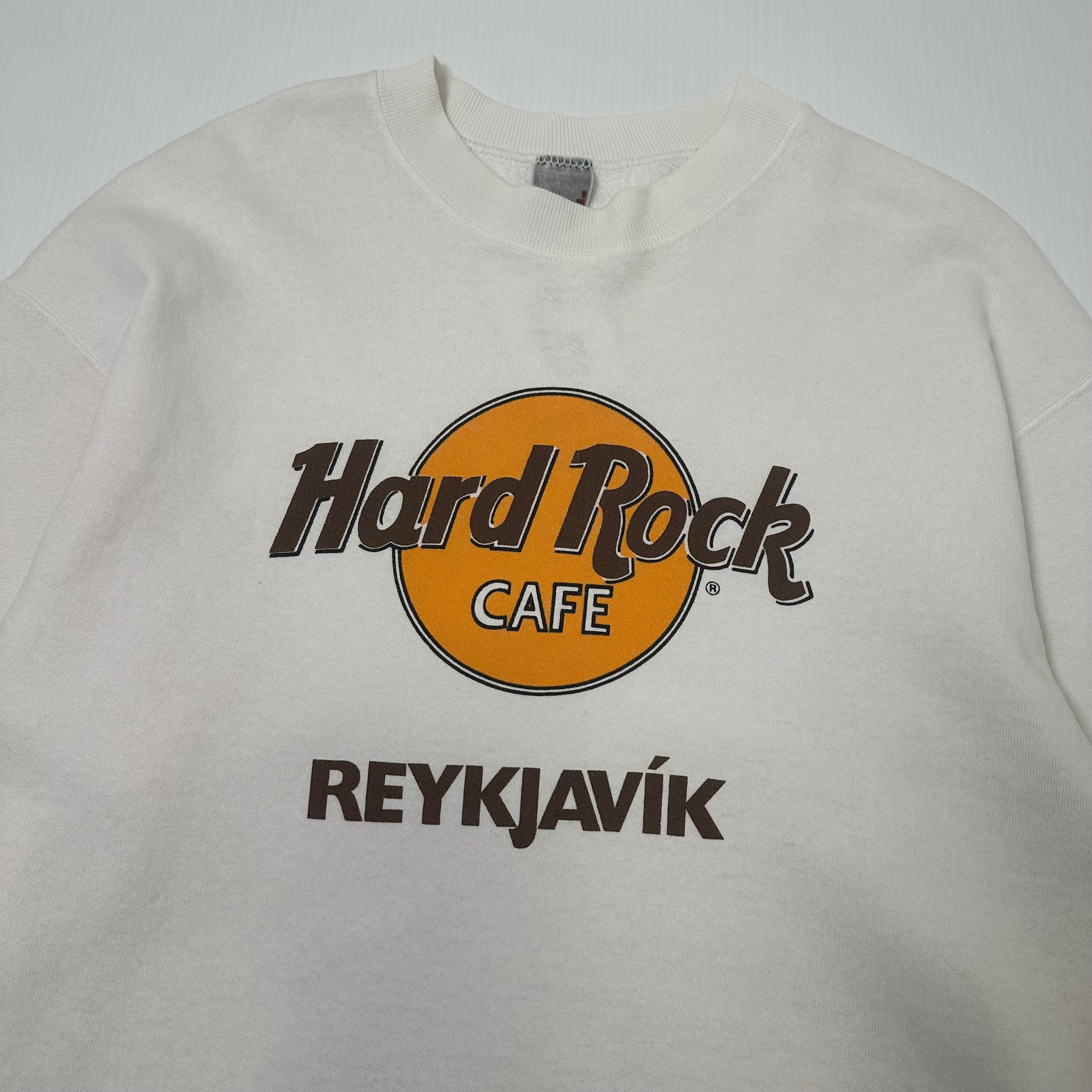 Vintage Hard Rock Cafe Reykjavik Crewneck XL