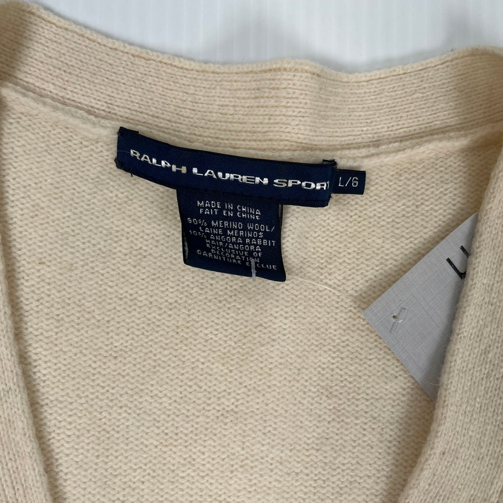 Ralph Lauren Sport Merino Wool Cardigan Women's L