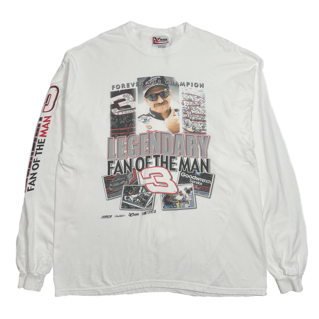 Vintage Dale Earnhardt Legendary Longsleeve NASCAR Shirt XL