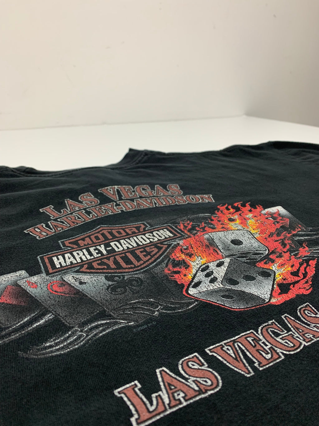 Harley Davidson Flames Wolf Tee 3XL