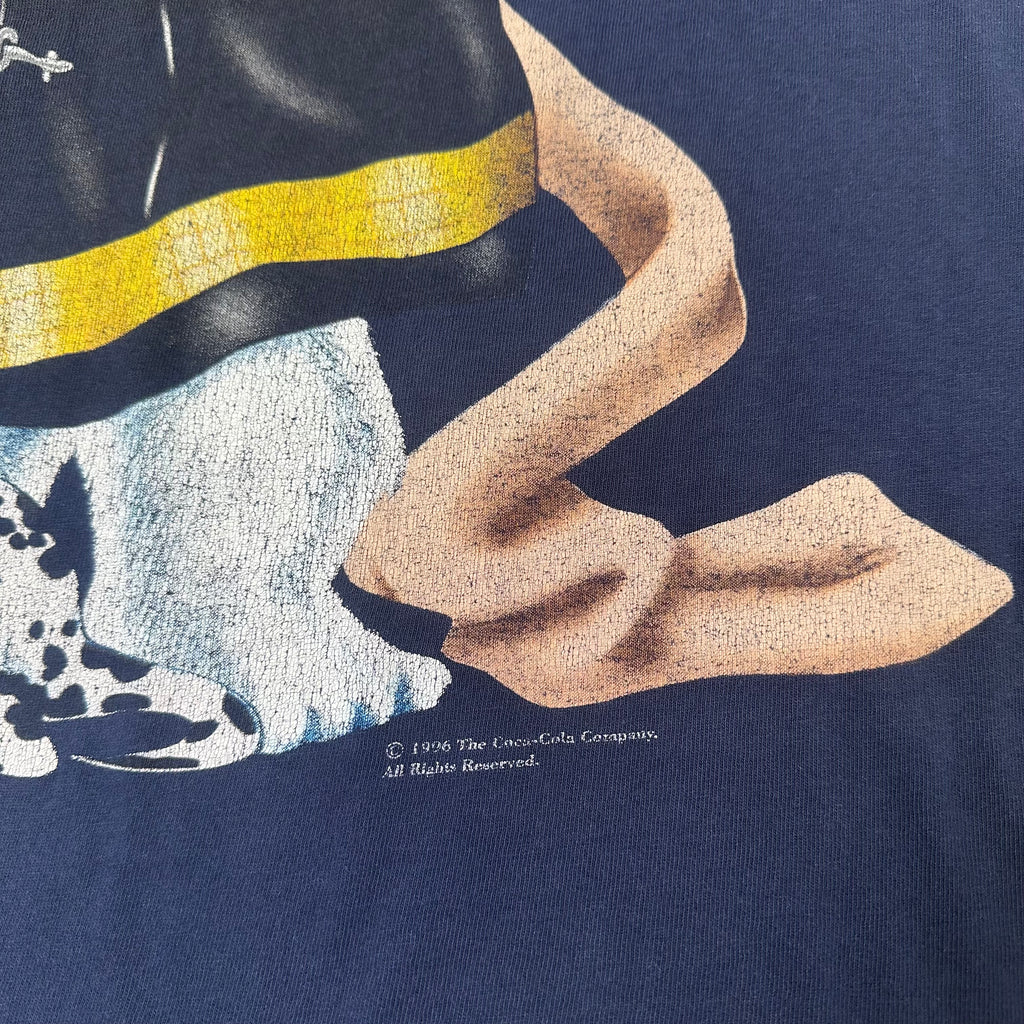 1996 Coca Cola Fire Dept. Polar Bear Graphic Tee XL