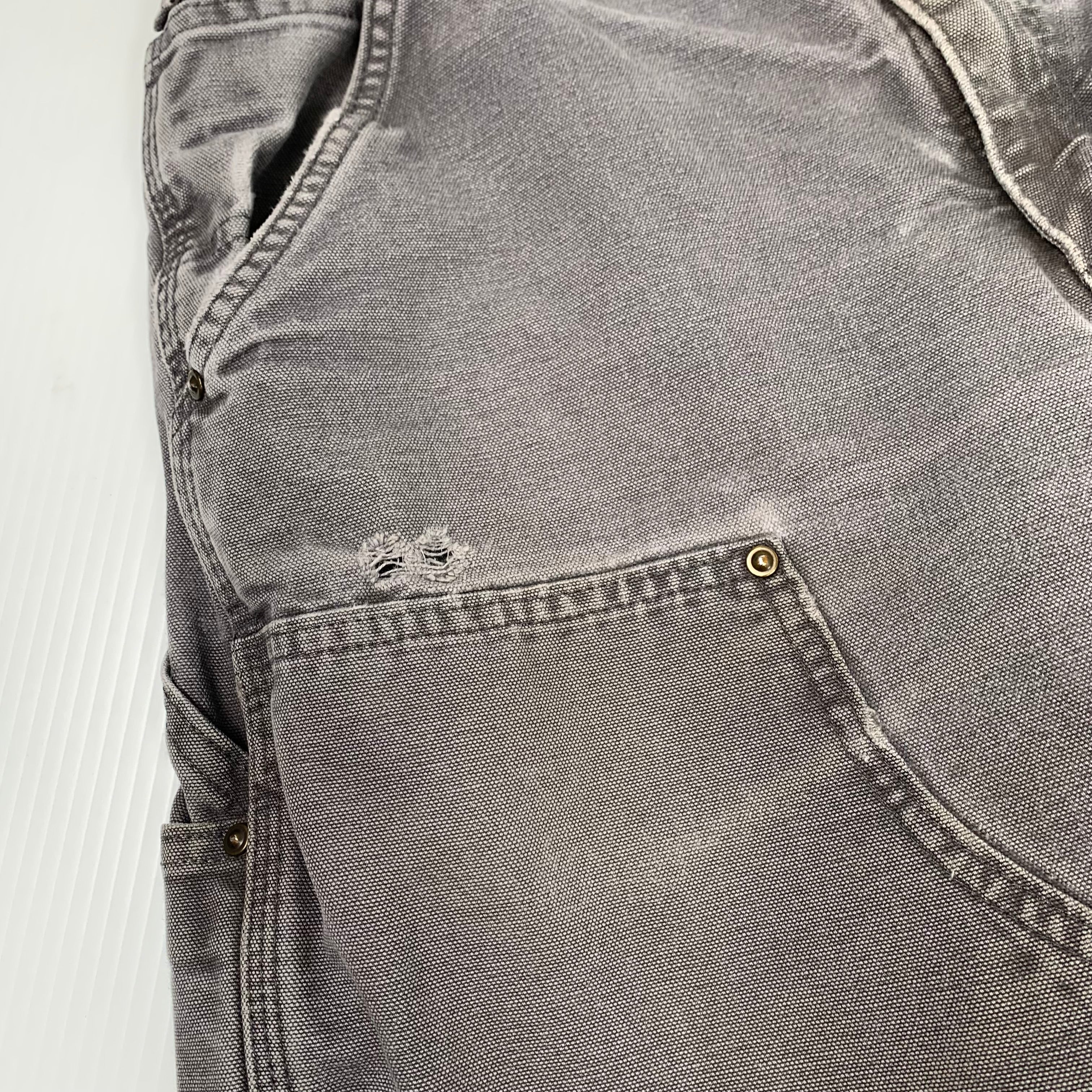 Vintage Carhartt Dungaree Faded Double Knee Denim 32